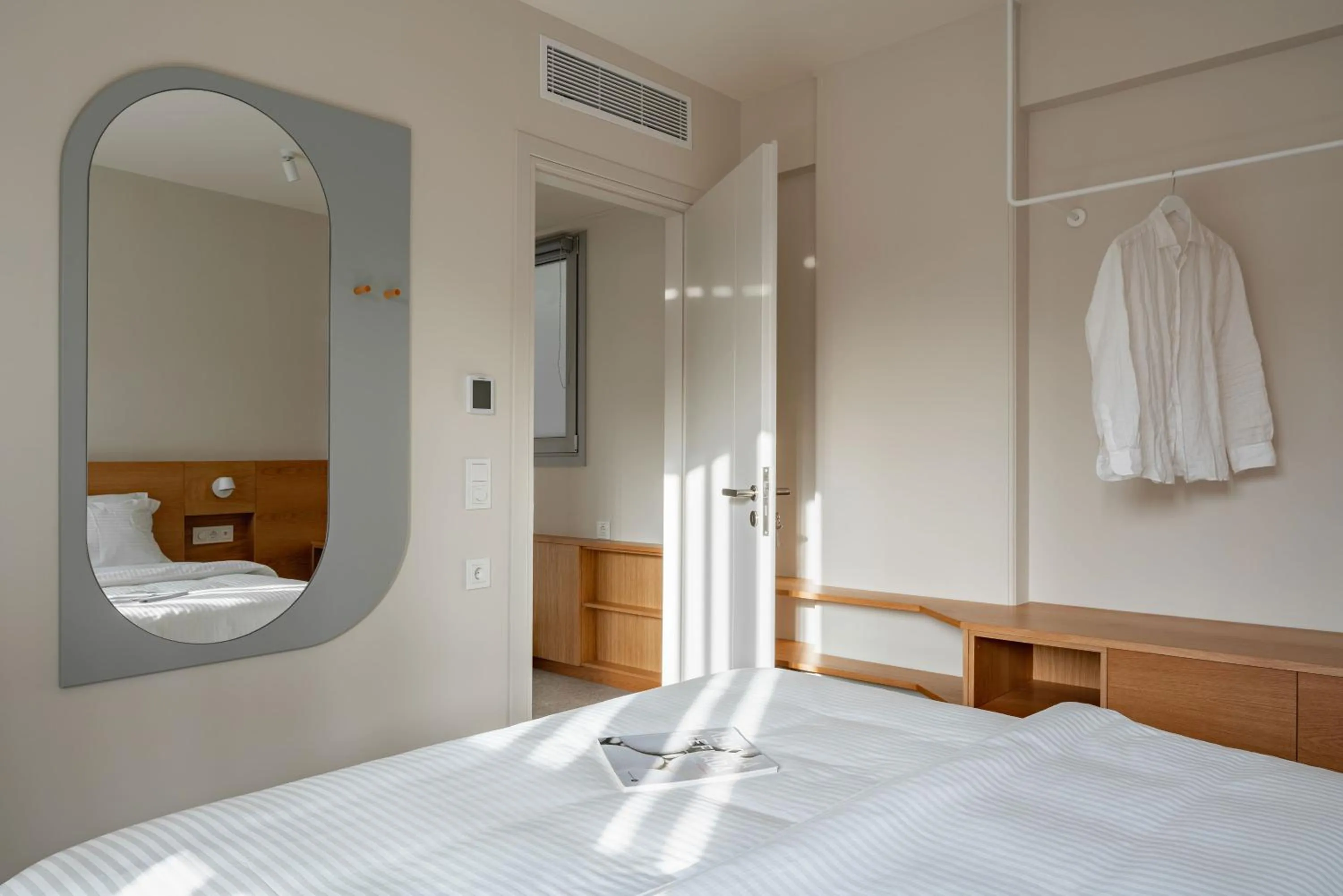 Bedroom, Bed in Townhouse Lefkada