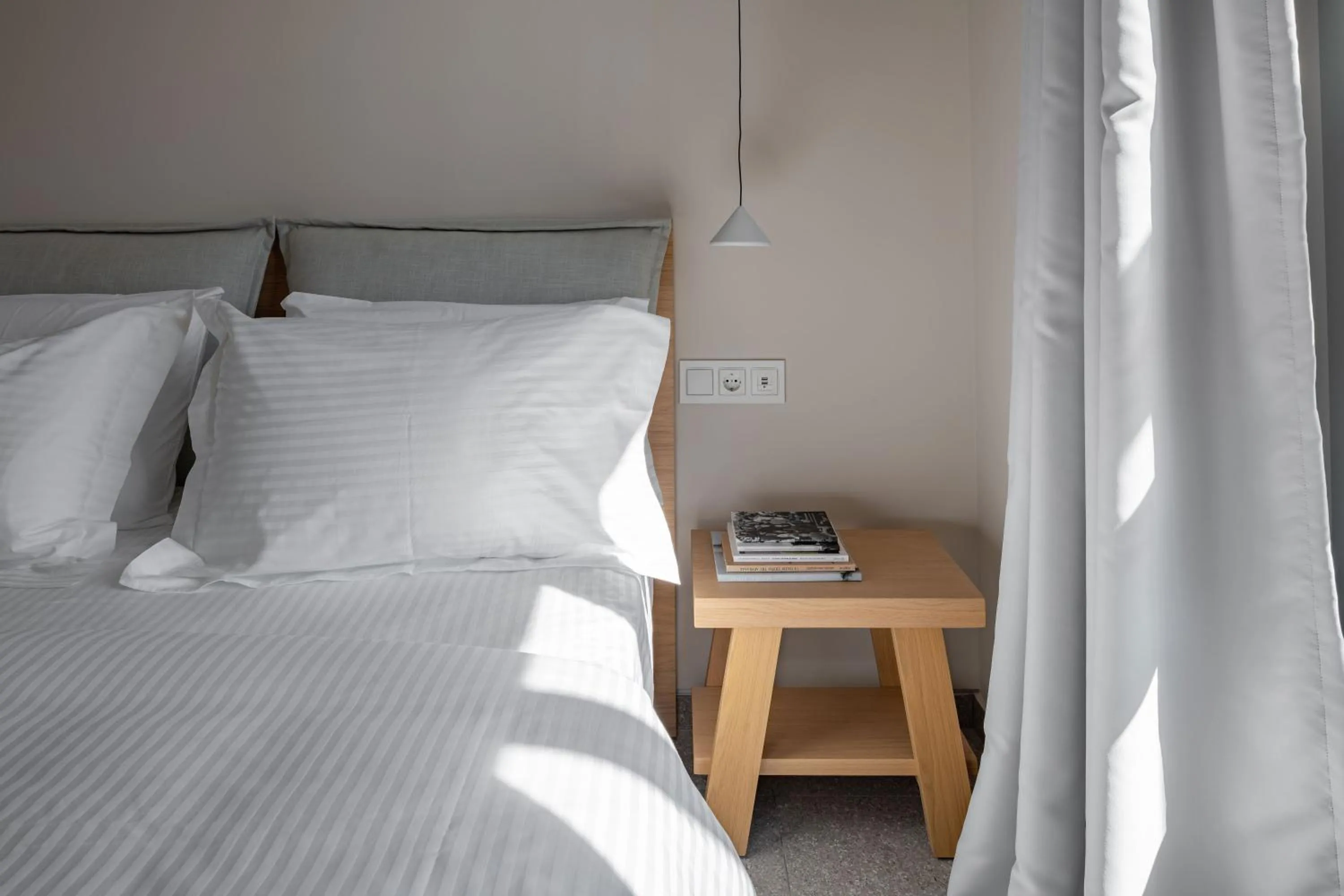 Bedroom, Bed in Townhouse Lefkada