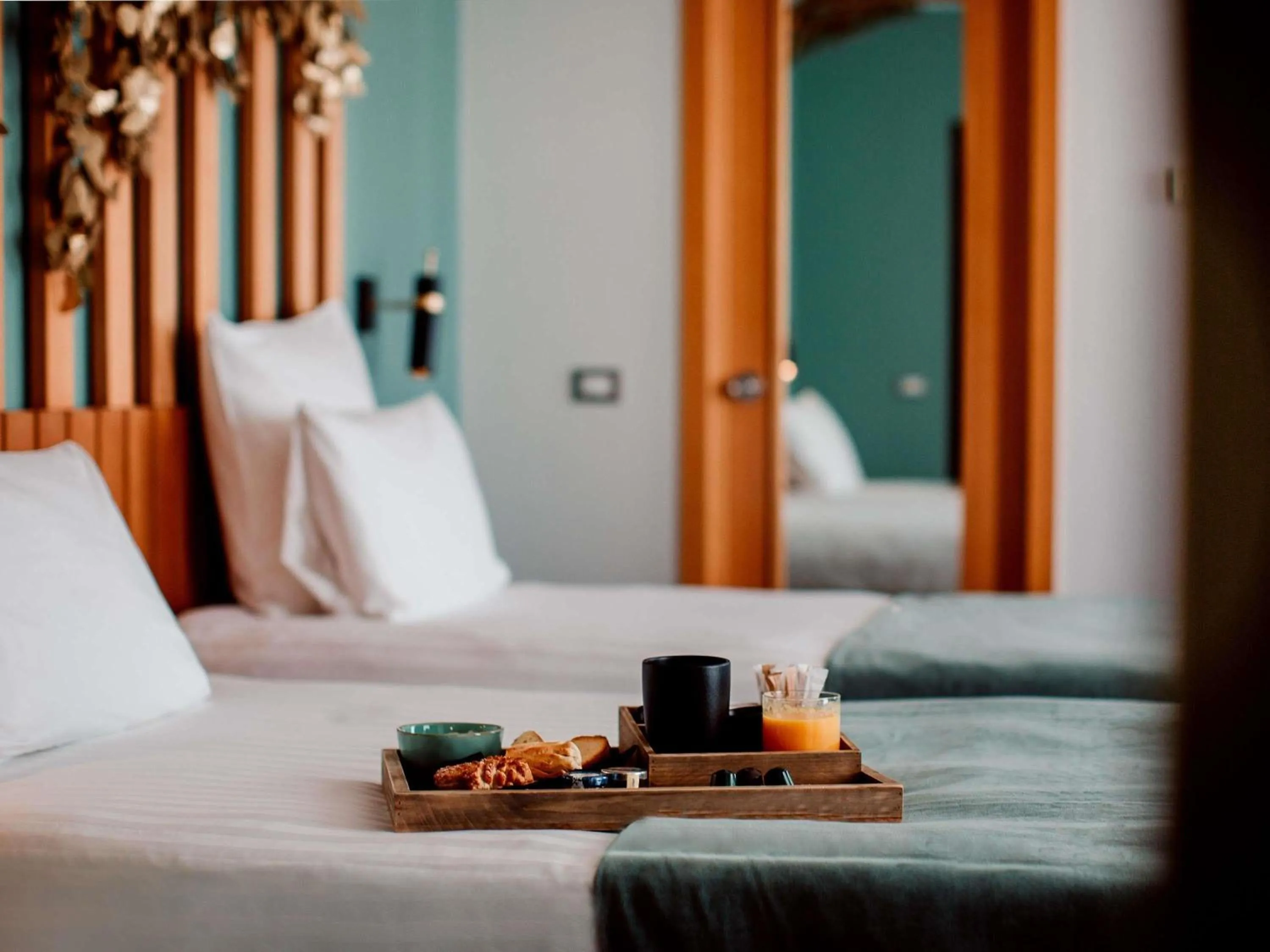 Bedroom, Bed in Hotel Mercure Roma Corso Trieste