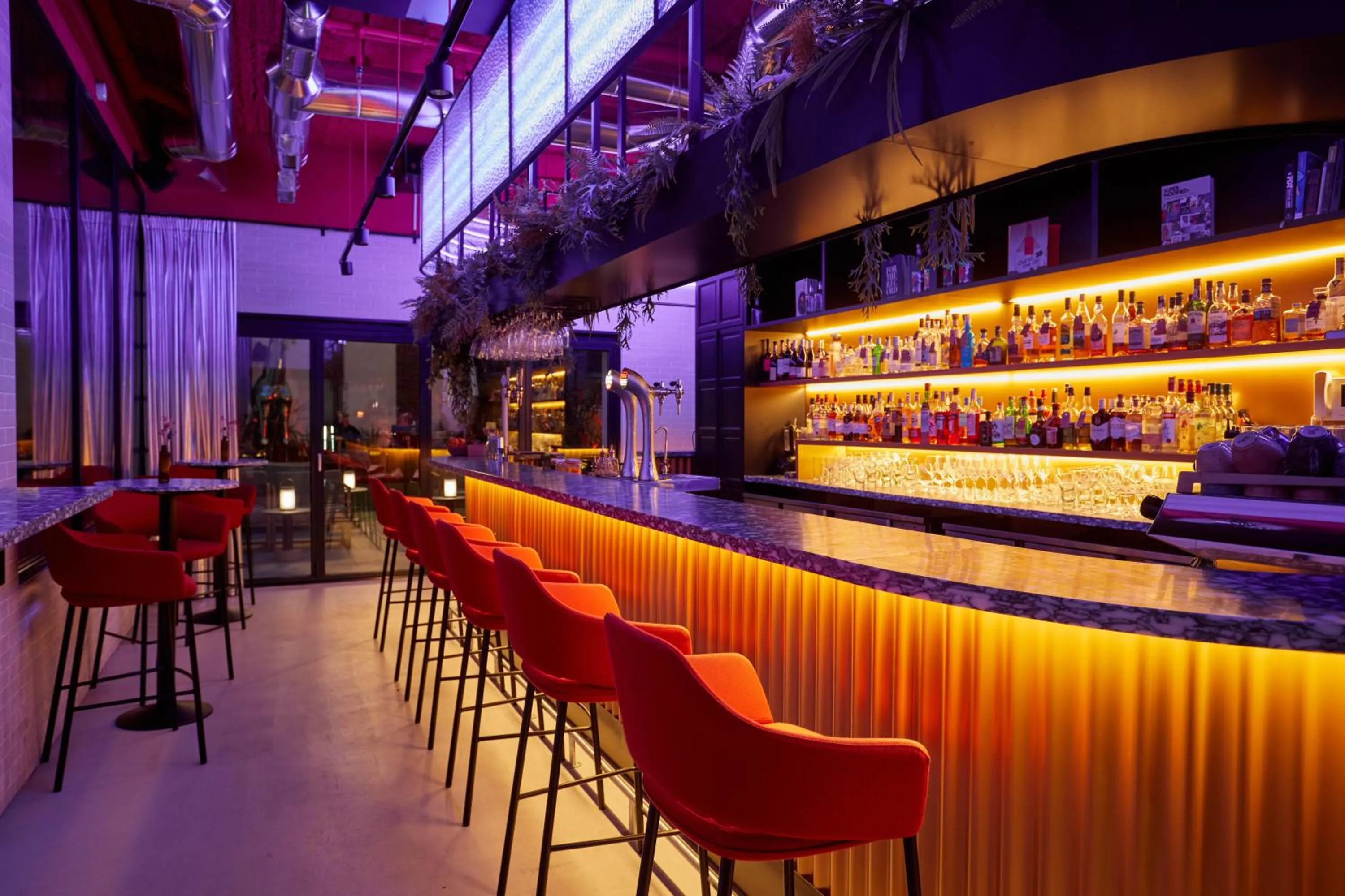 Balcony/Terrace in The Social Hub Madrid 4 star