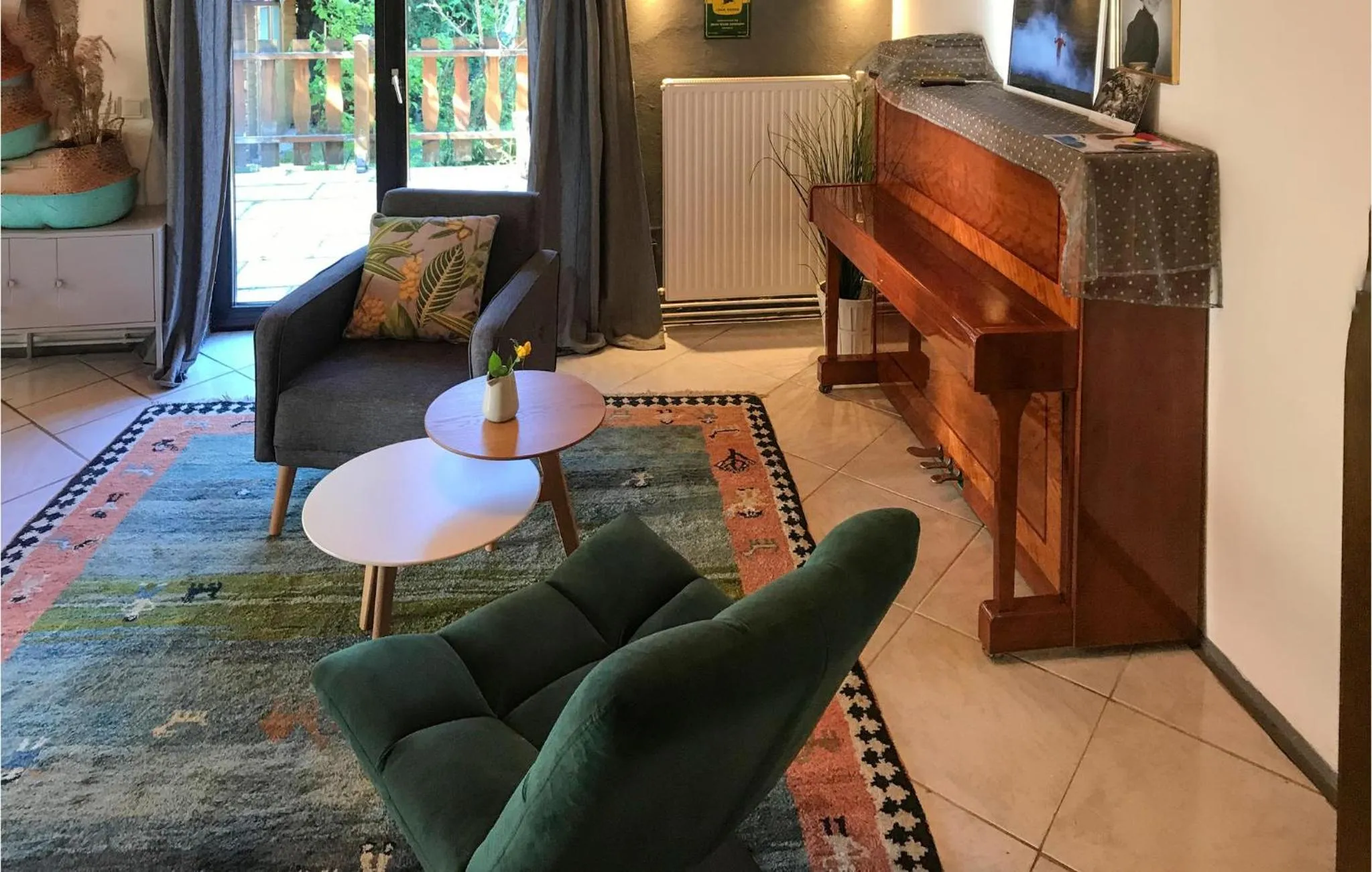 Living room in Ferienhaus-Wiendonaustadt
