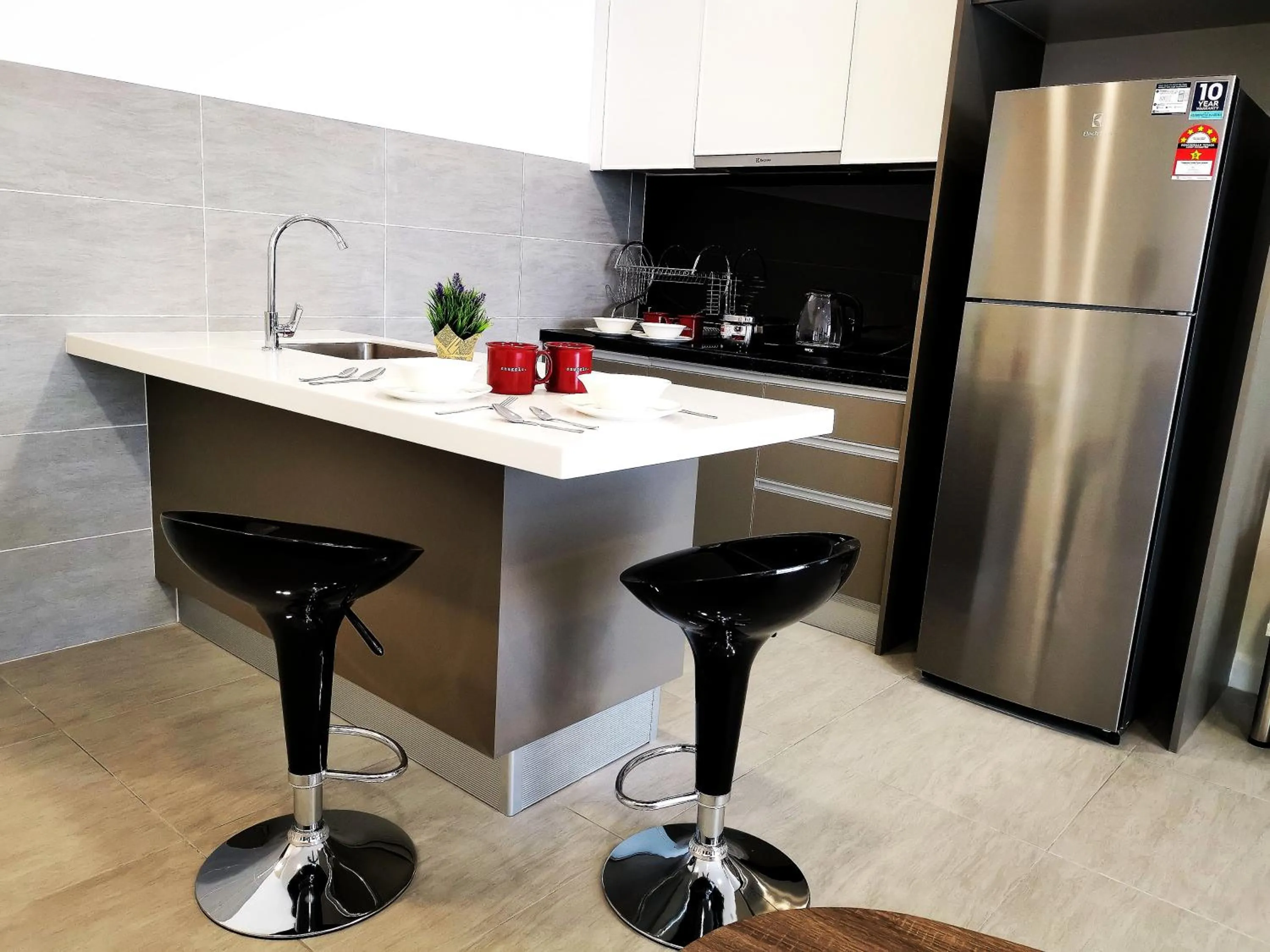 Kitchen or kitchenette in Bell Suite - The Premium Suite @ Sepang