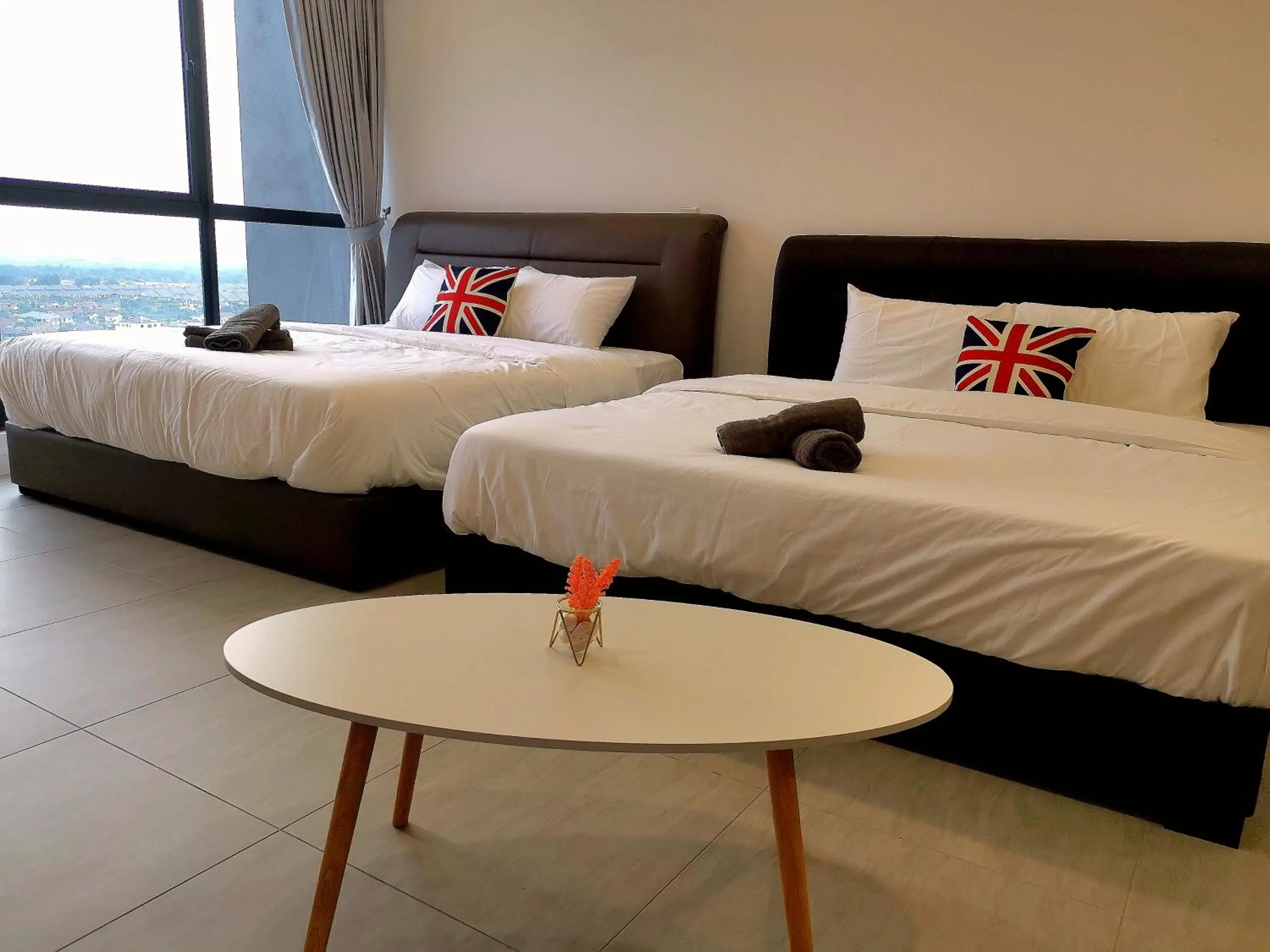 Bed in Bell Suite - The Premium Suite @ Sepang