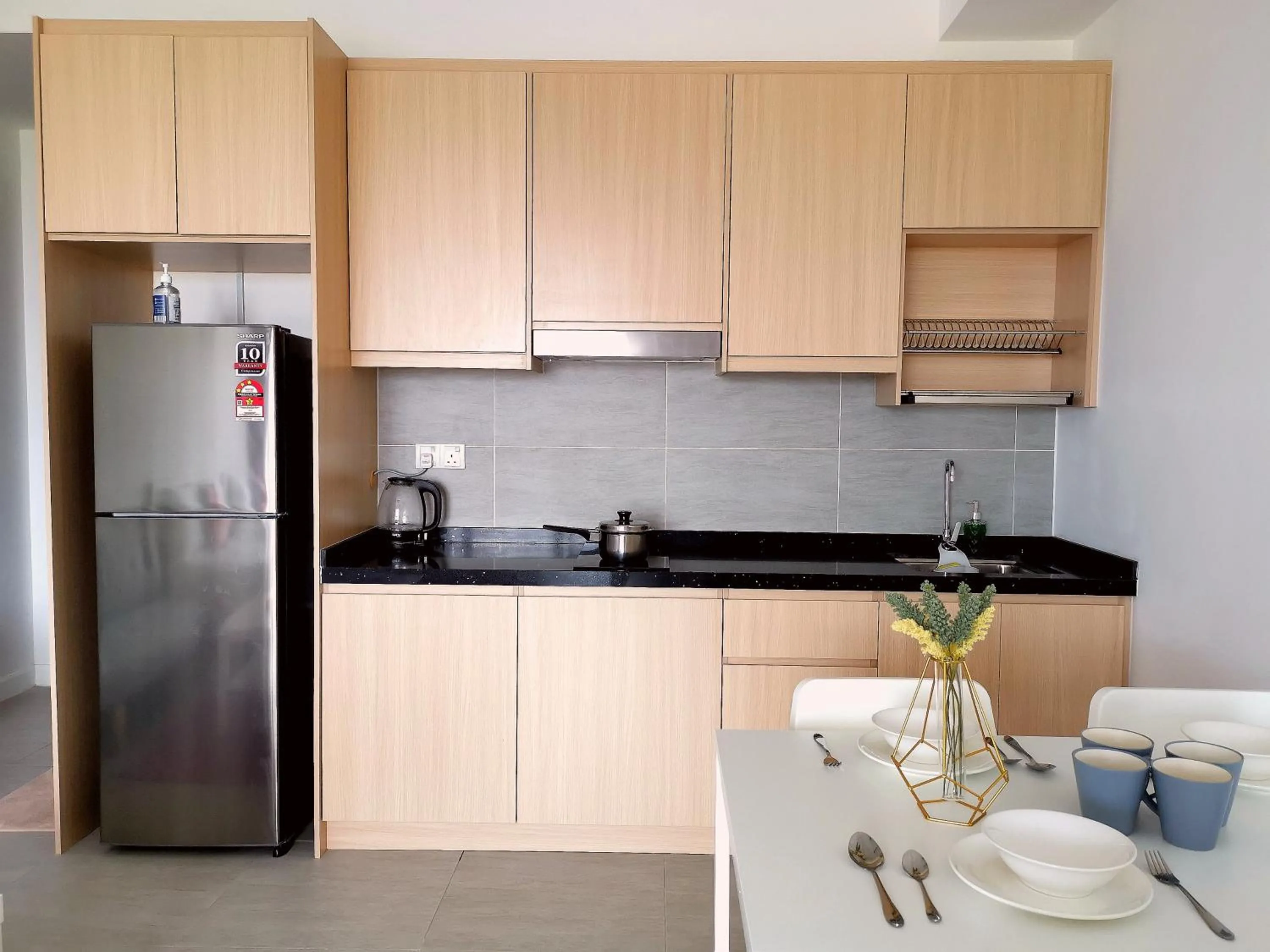 Kitchen or kitchenette in Bell Suite - The Premium Suite @ Sepang