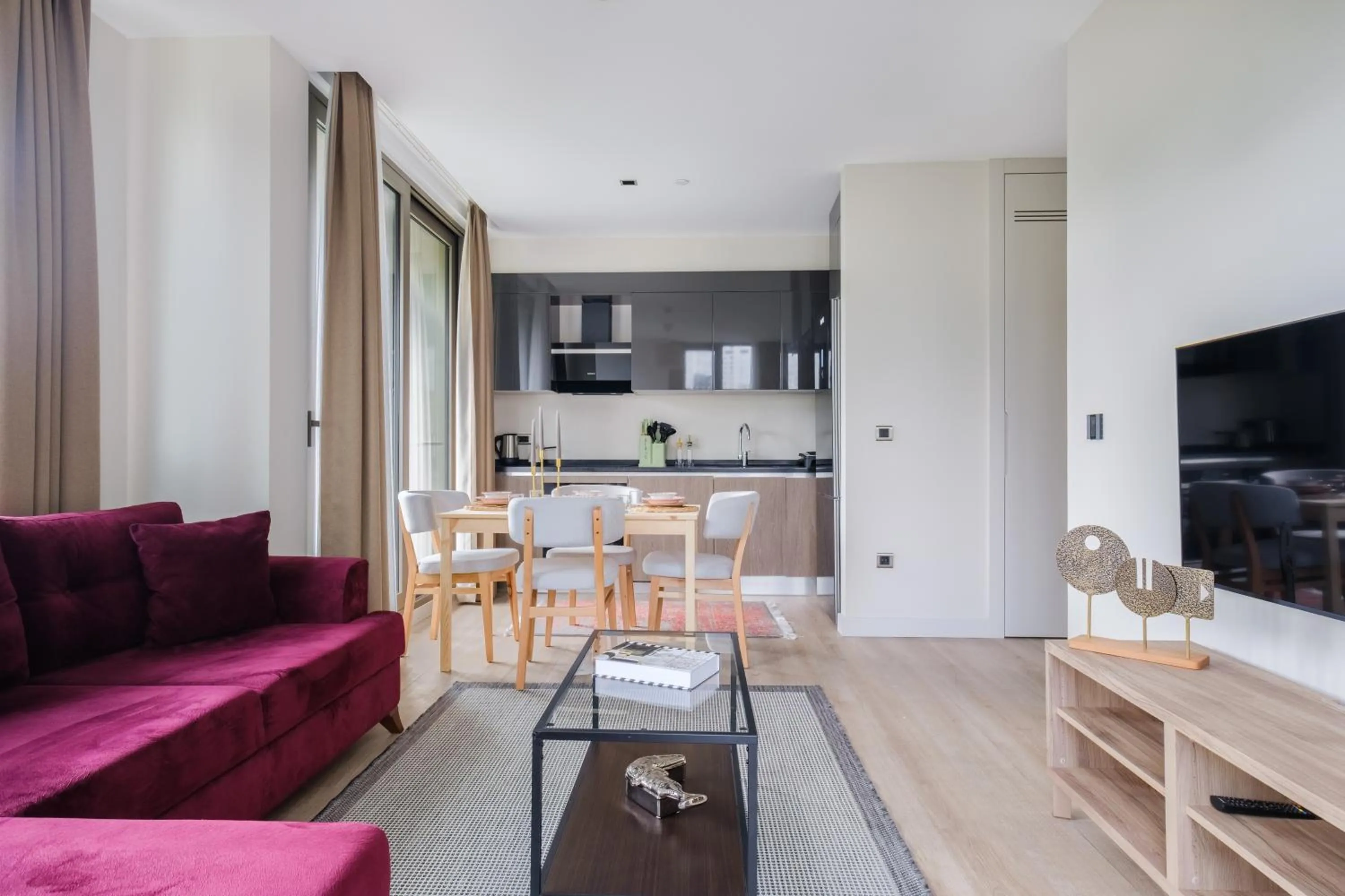 Kitchen or kitchenette in AS Maslak by NewInn