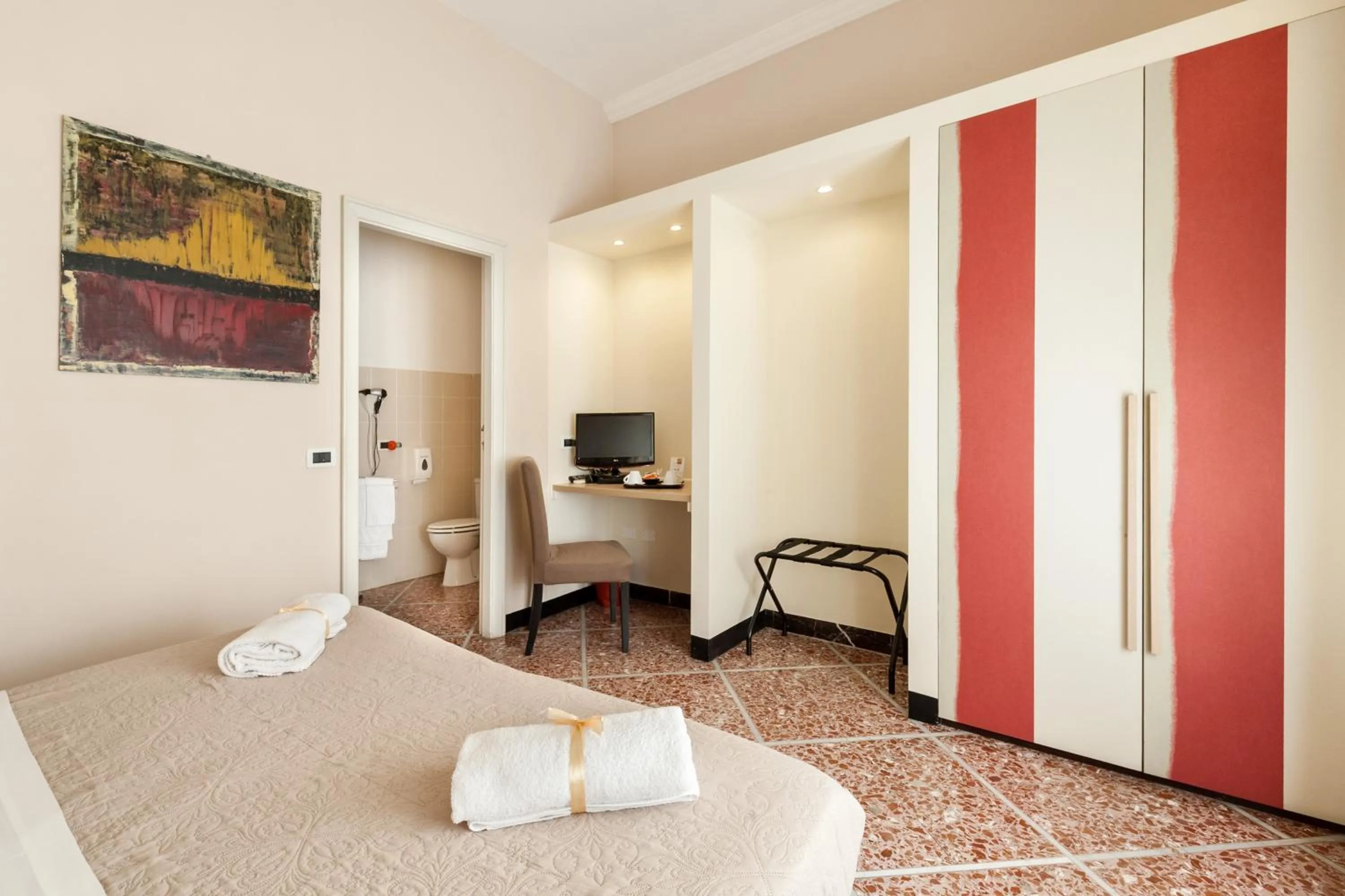 Bed in Lucca In Villa Elisa & Gentucca