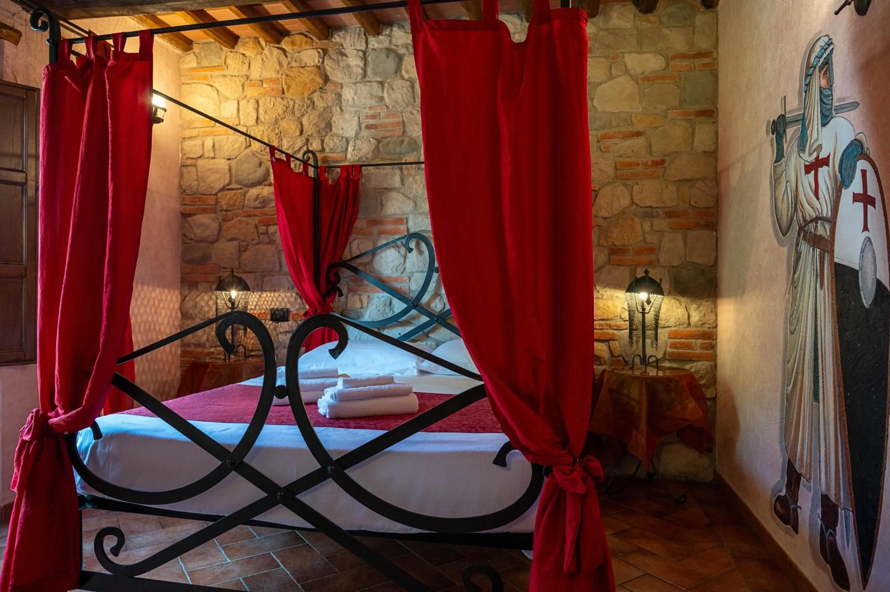 Bed in Villa Corte Degli Dei