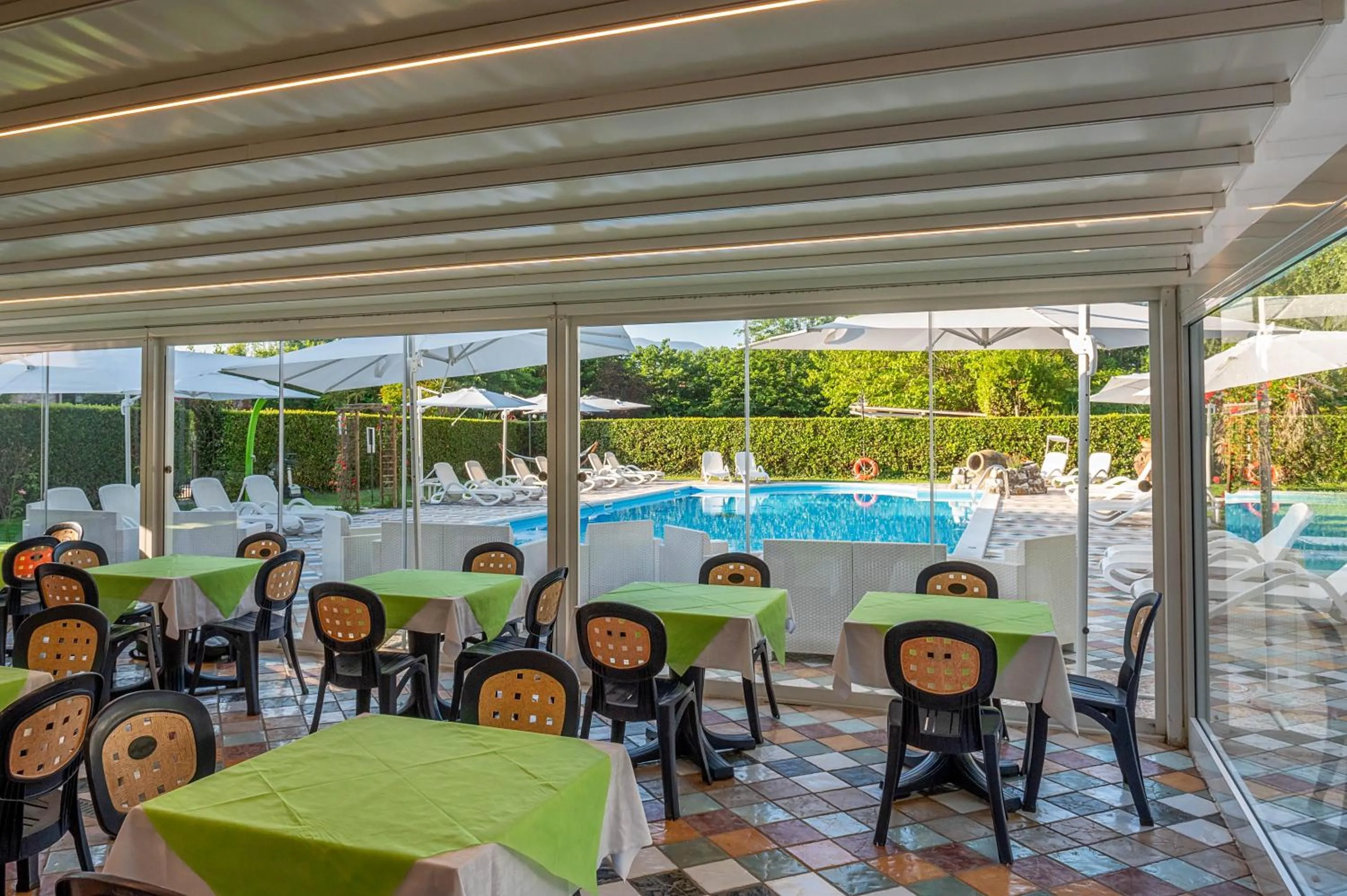 Pool view in Villa Corte Degli Dei