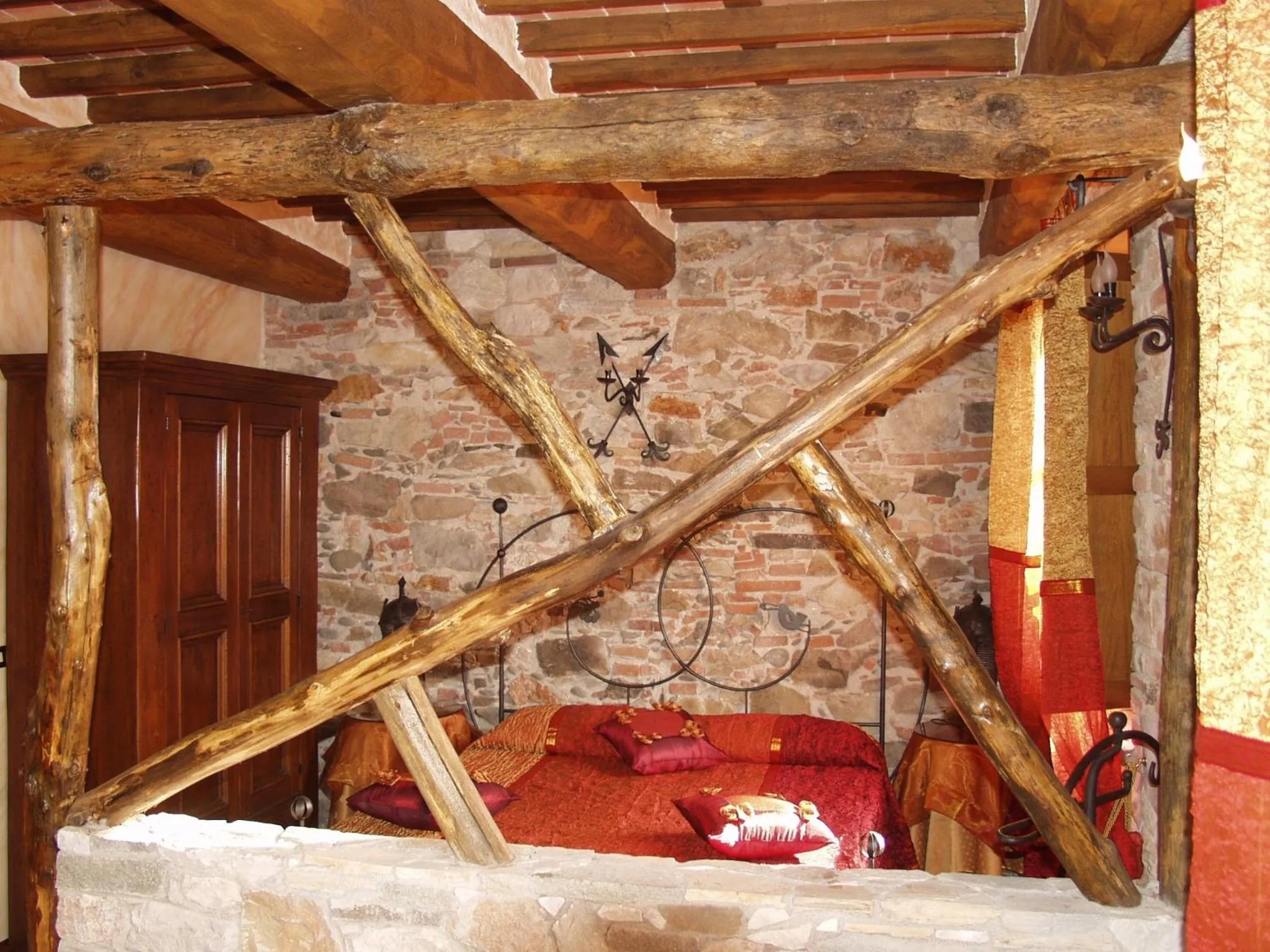 Decorative detail in Villa Corte Degli Dei