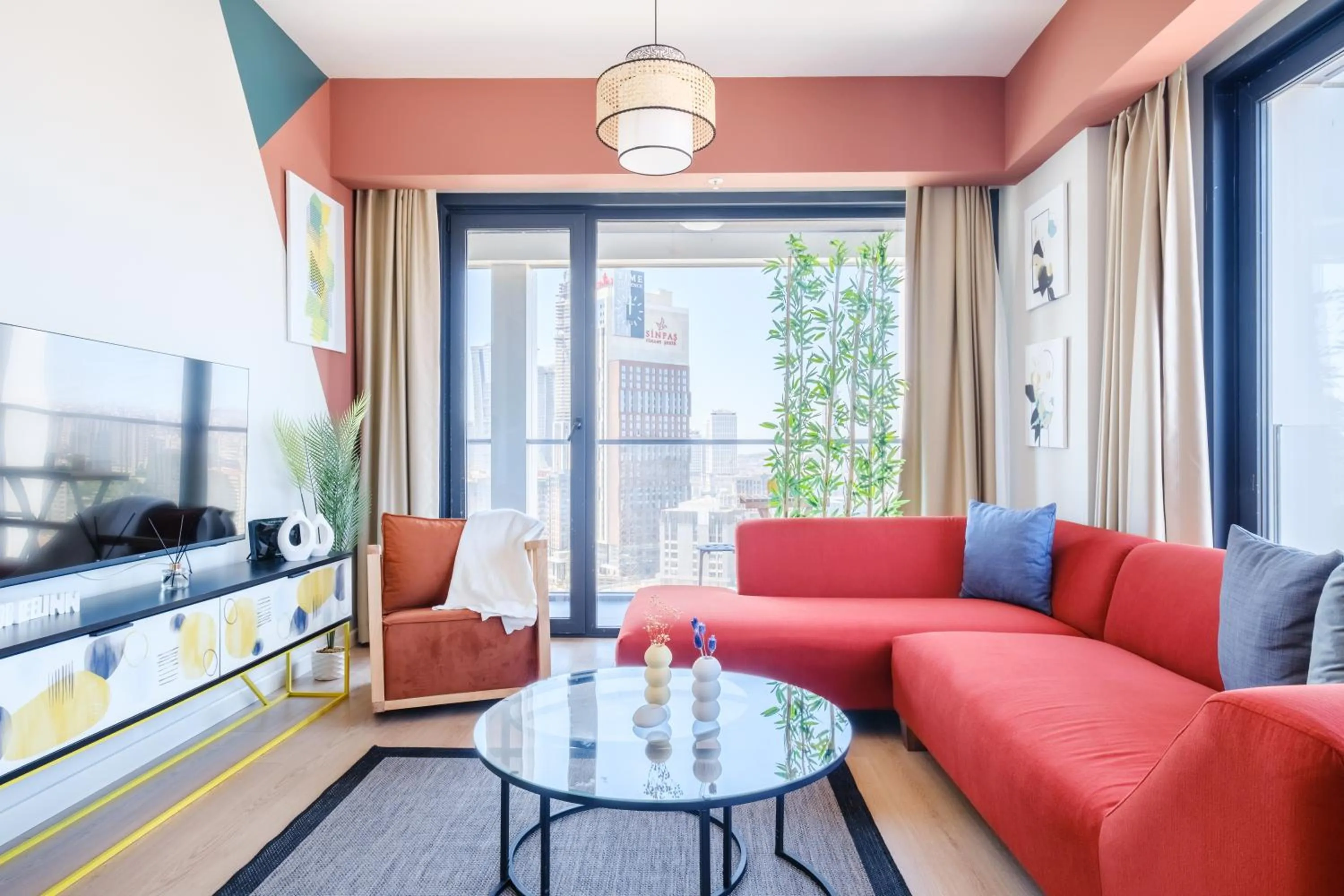 TV and multimedia in Roya Nova Residence by NewInn