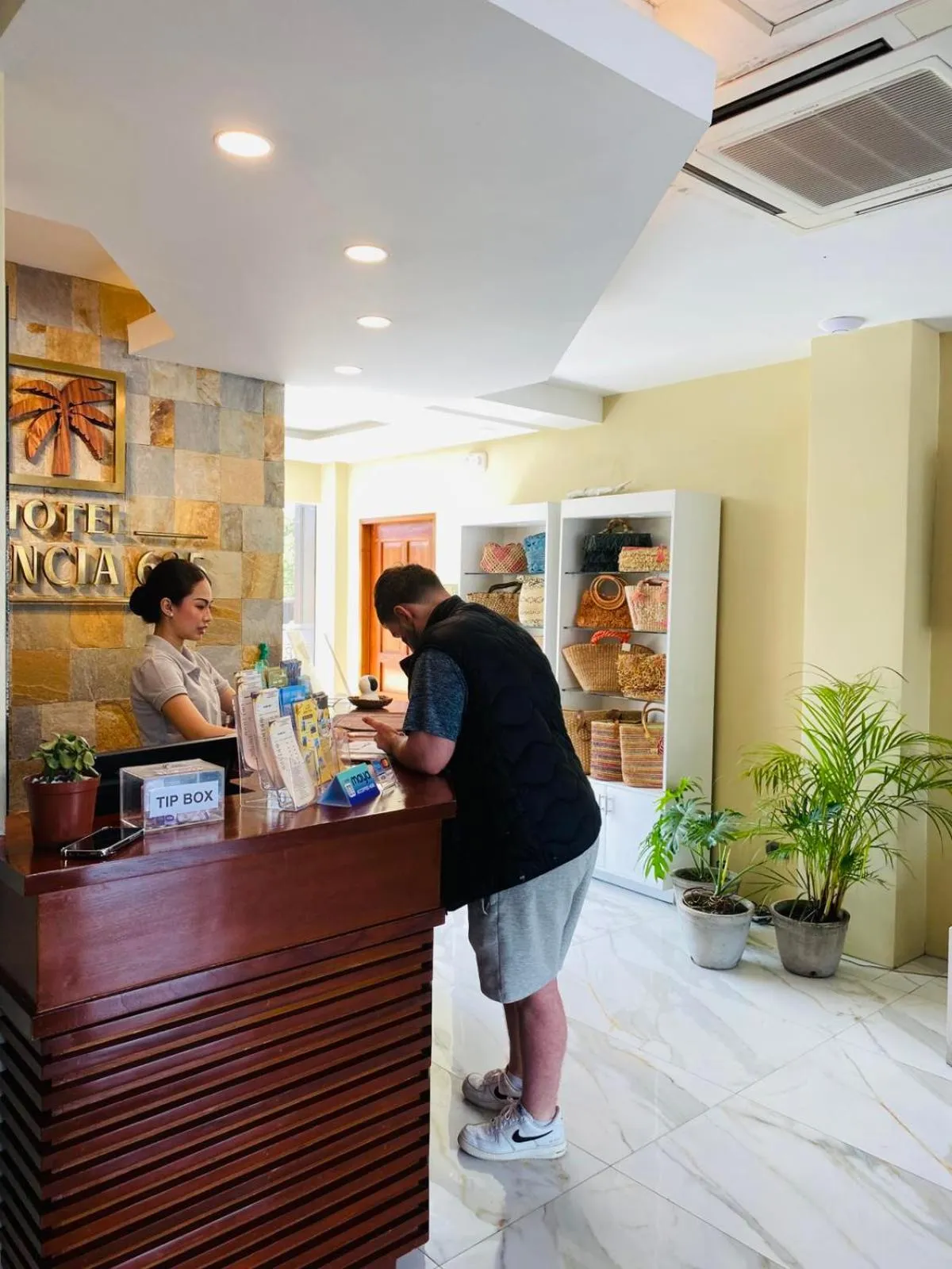 Lobby or reception in Hotel Herencia 625