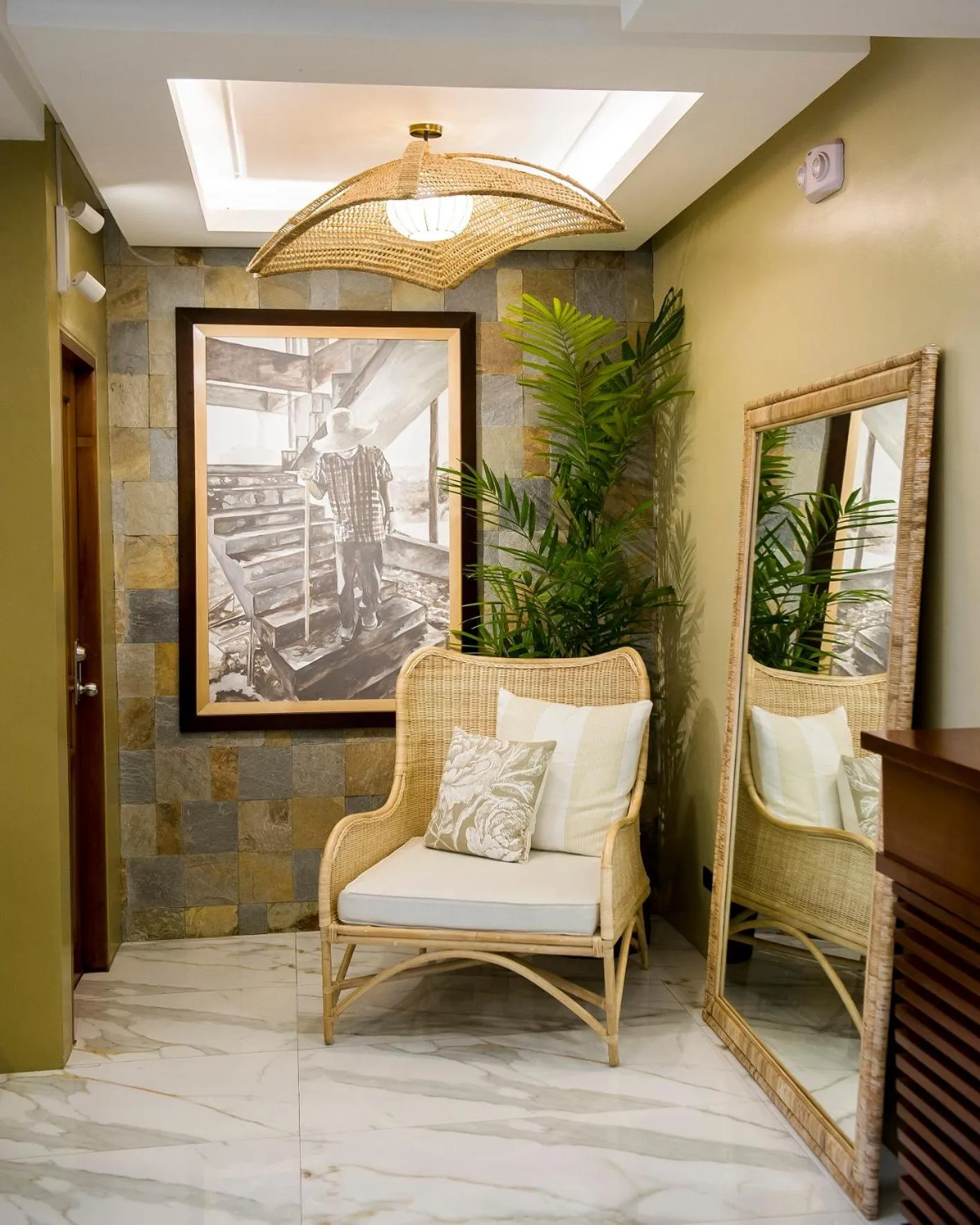 Seating area in Hotel Herencia 625