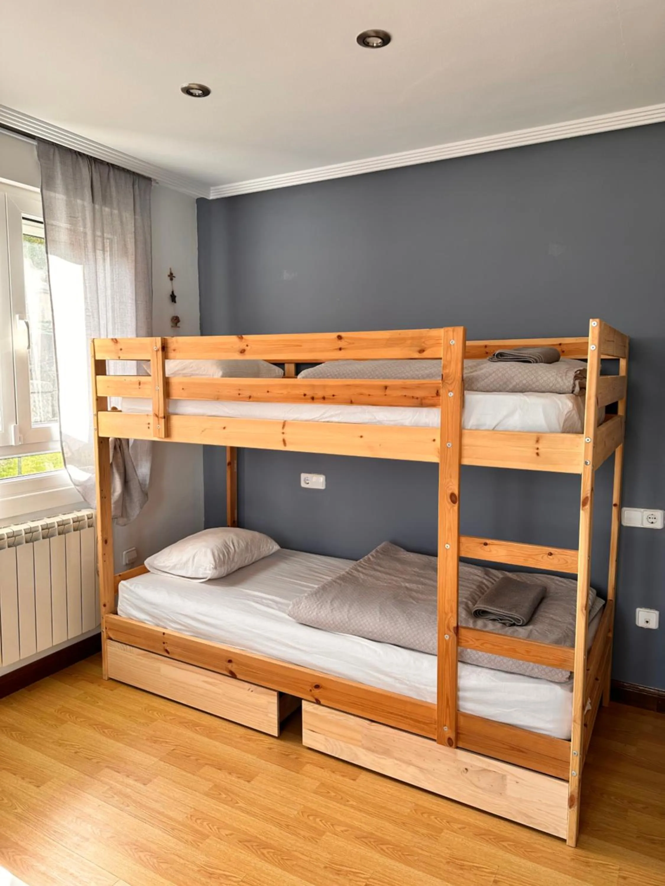 bunk bed, Bed in El Gato Gordo - bike & surf house