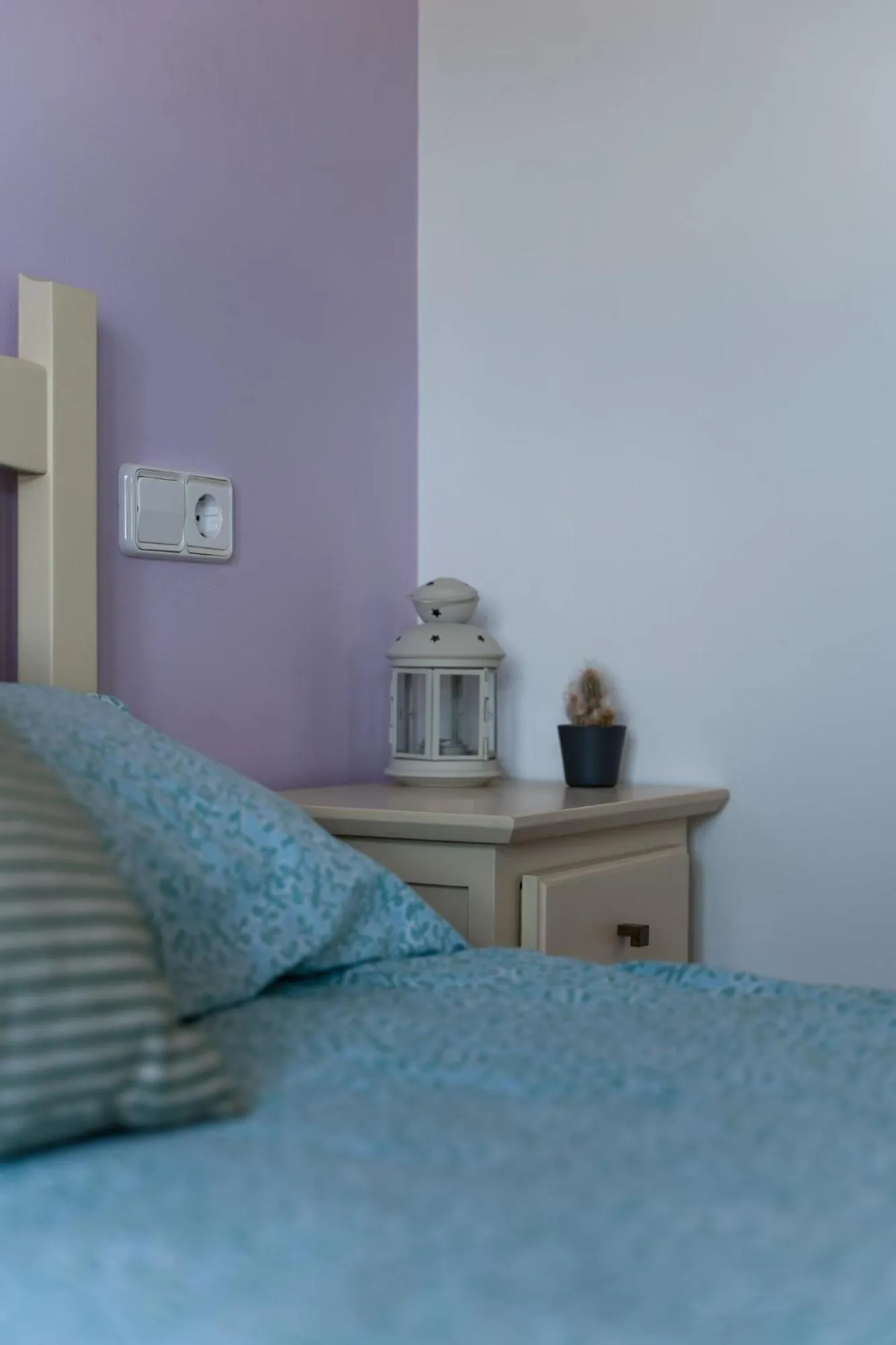 Decorative detail, Bed in El Gato Gordo - bike & surf house