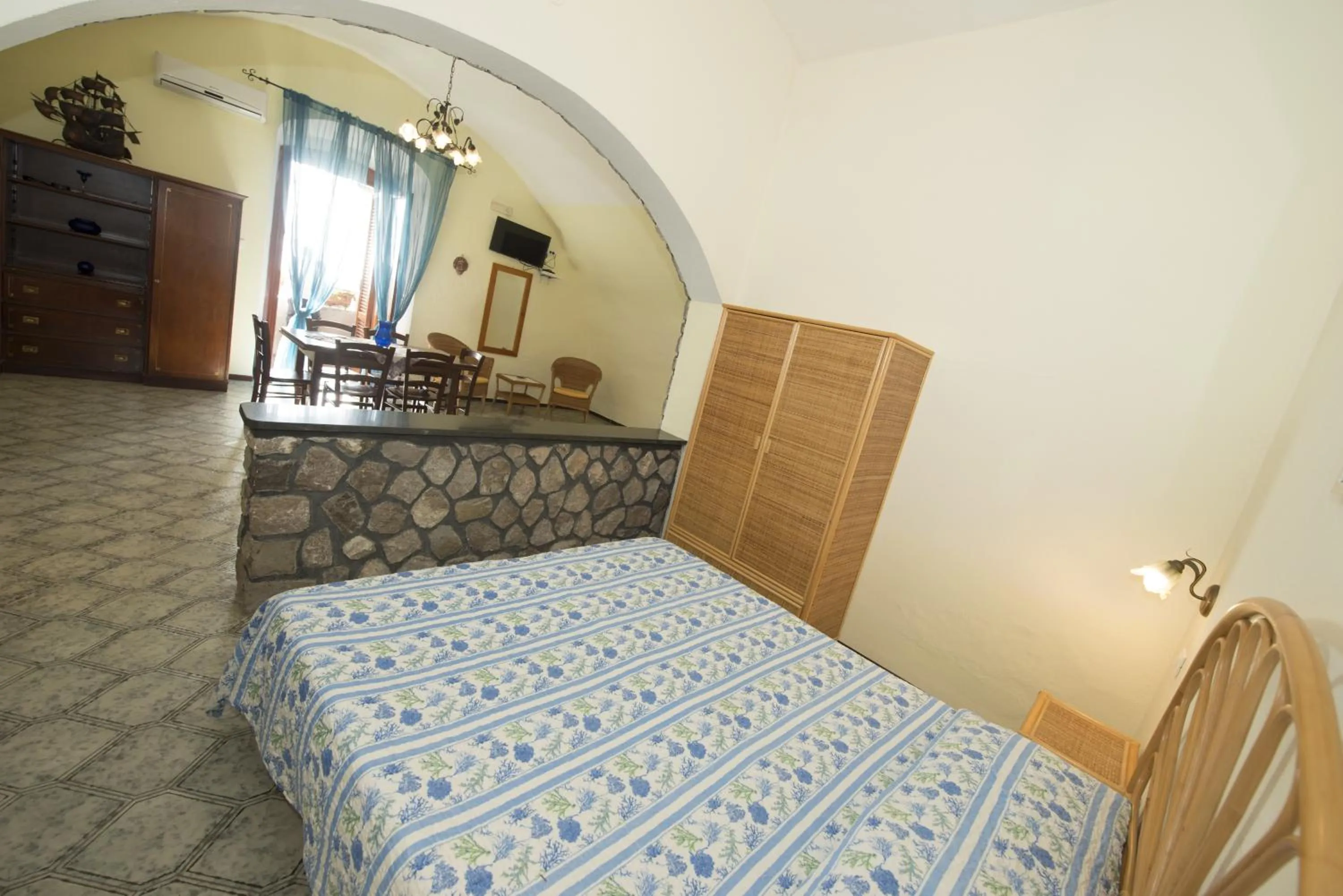 Bed in Torre Turbolo Apartments