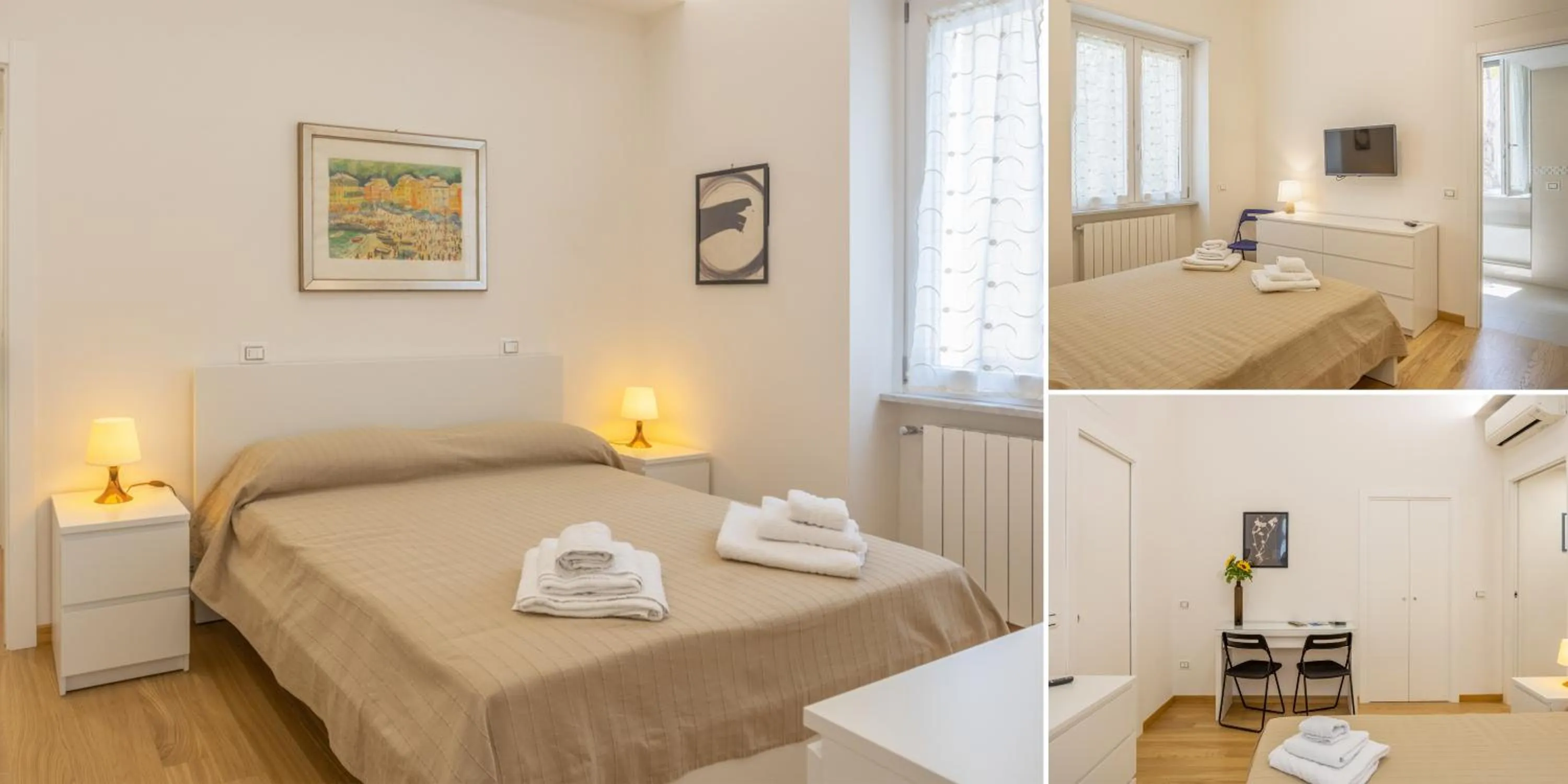 Bed in Pisacane Suite