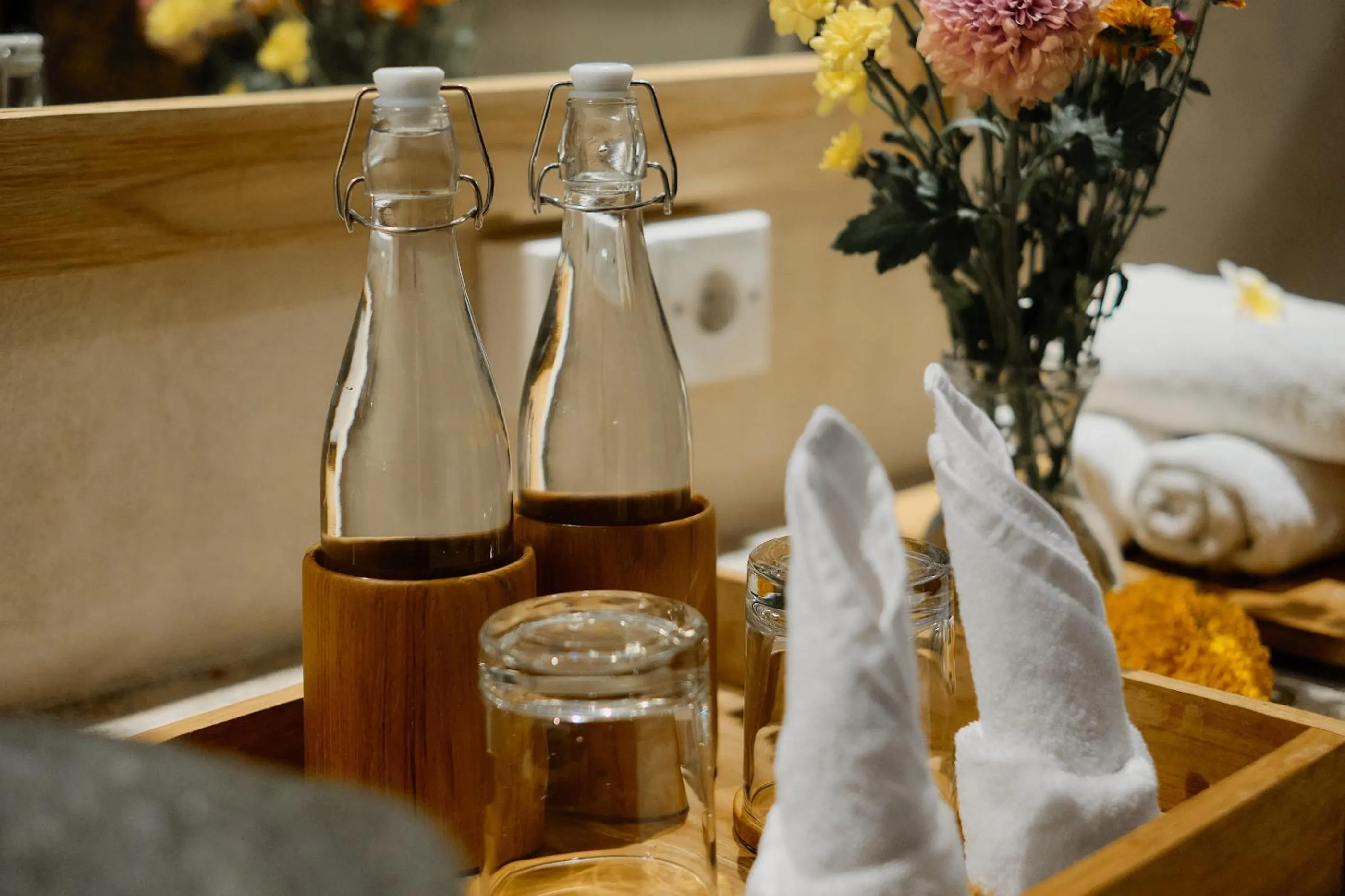 Bathroom in Joglo Organik Guesthouse