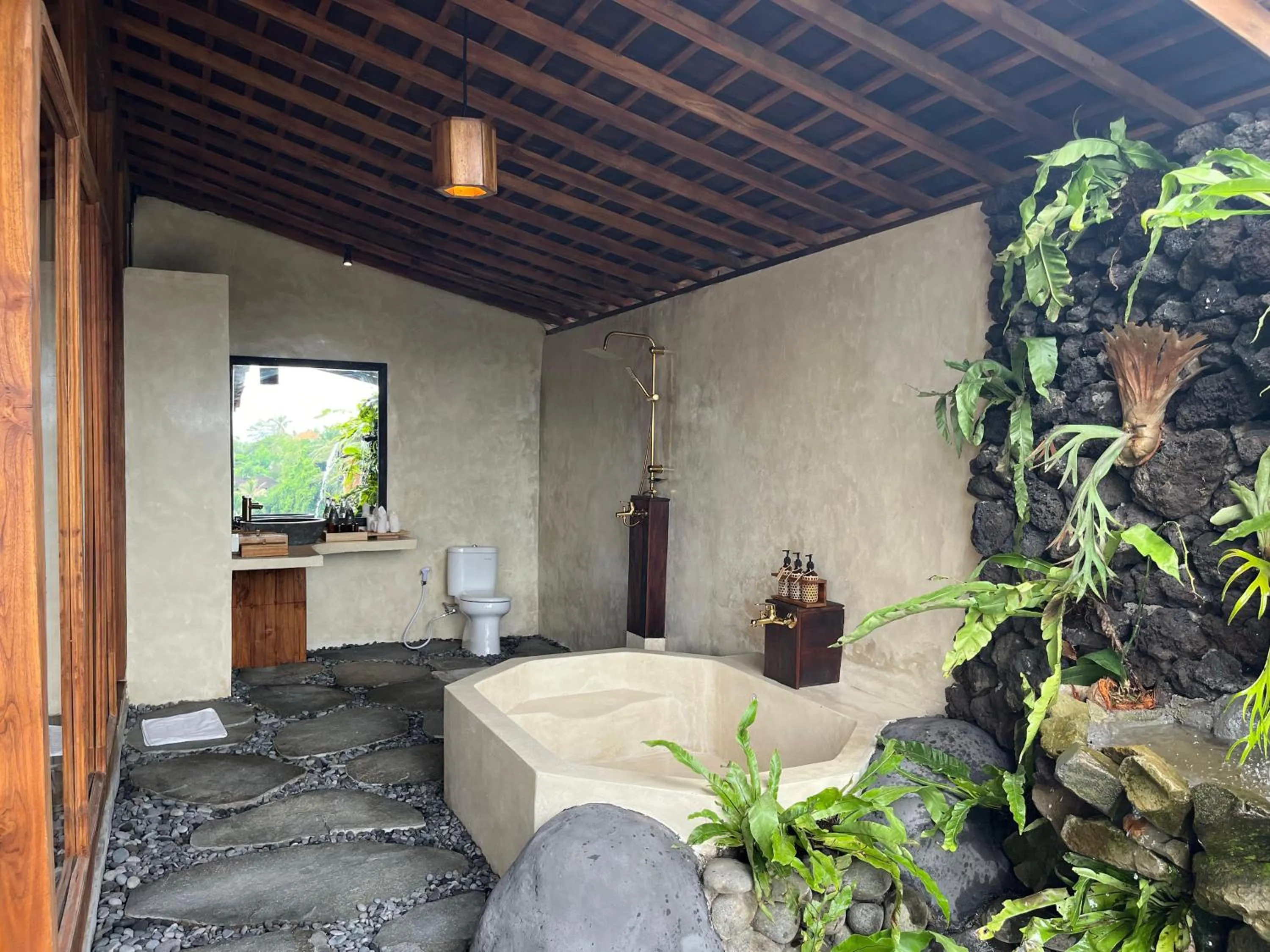 Property building in Joglo Organik Guesthouse