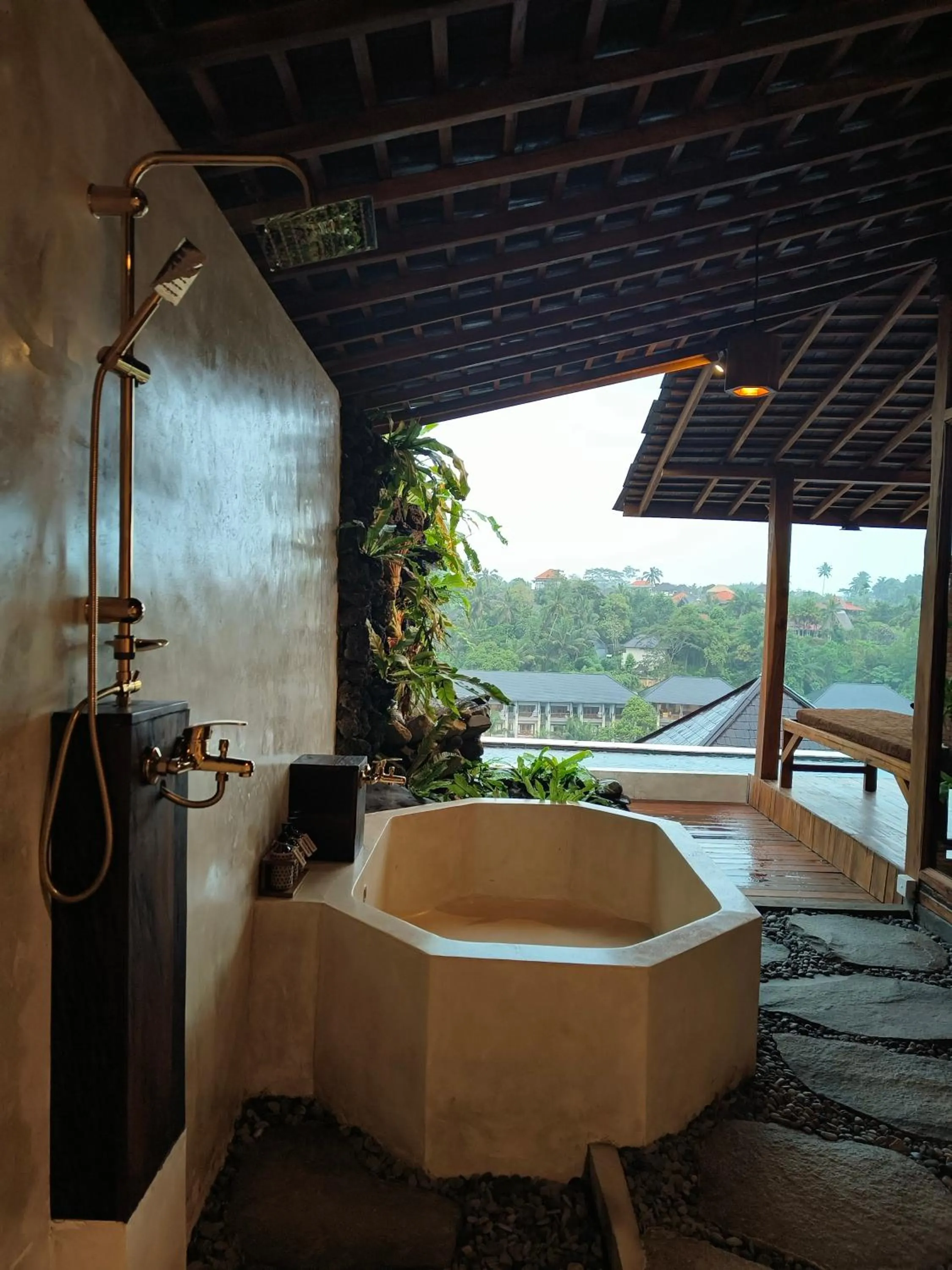 Property building in Joglo Organik Guesthouse