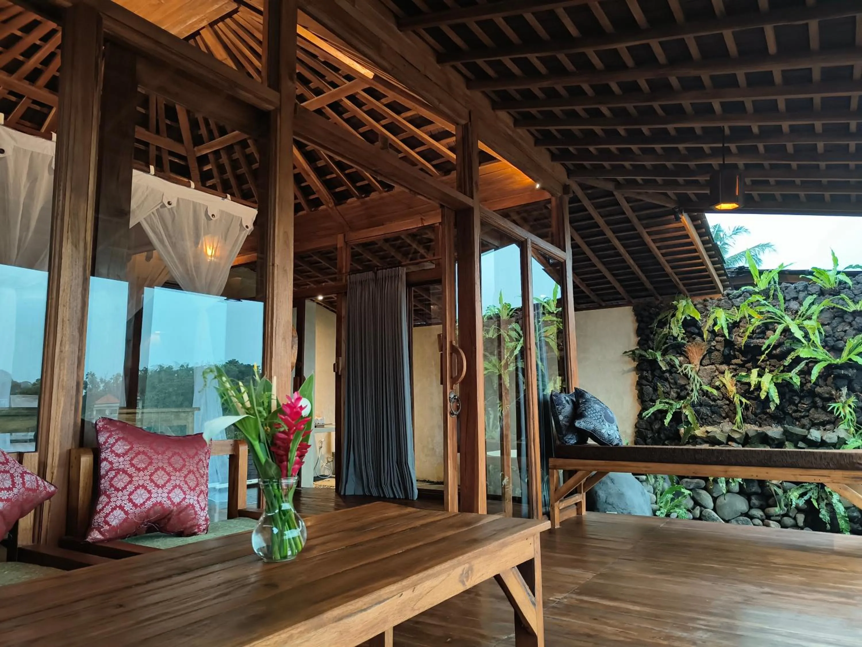 Property building in Joglo Organik Guesthouse