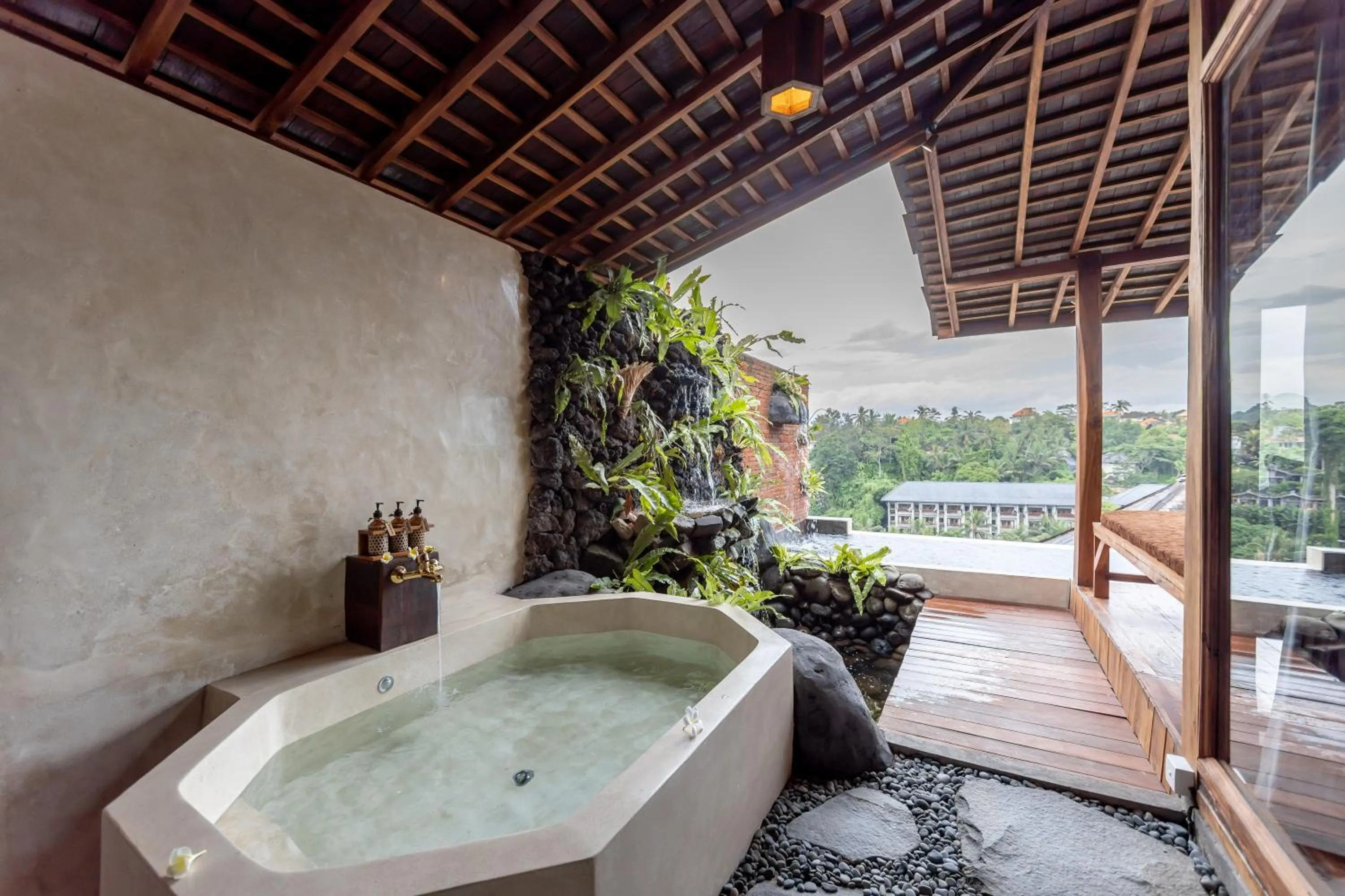 Bathroom in Joglo Organik Guesthouse