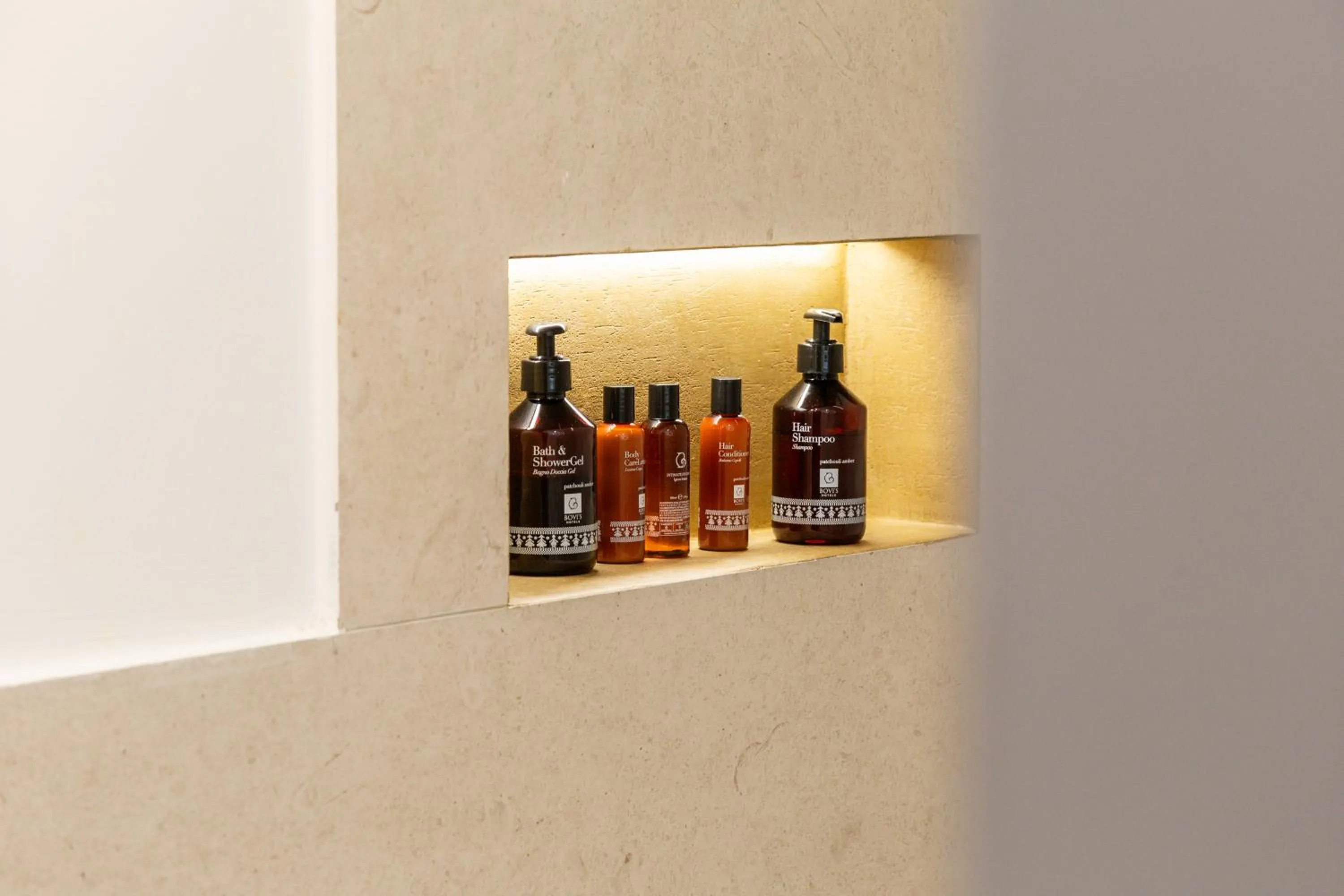 Bathroom in Hotel La Bitta - Bovis Hotels