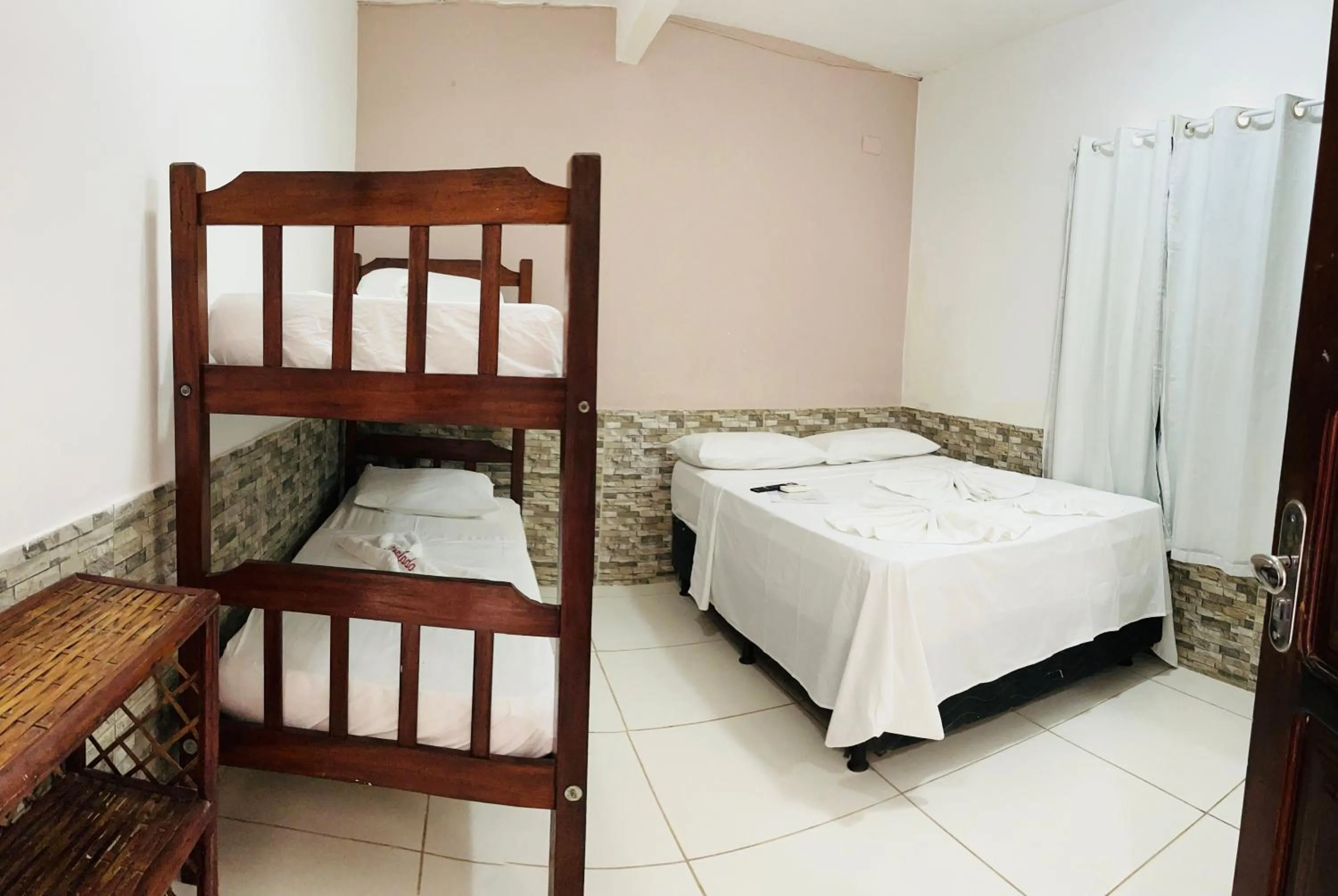 Bedroom, Bed in Pousada Timbalada