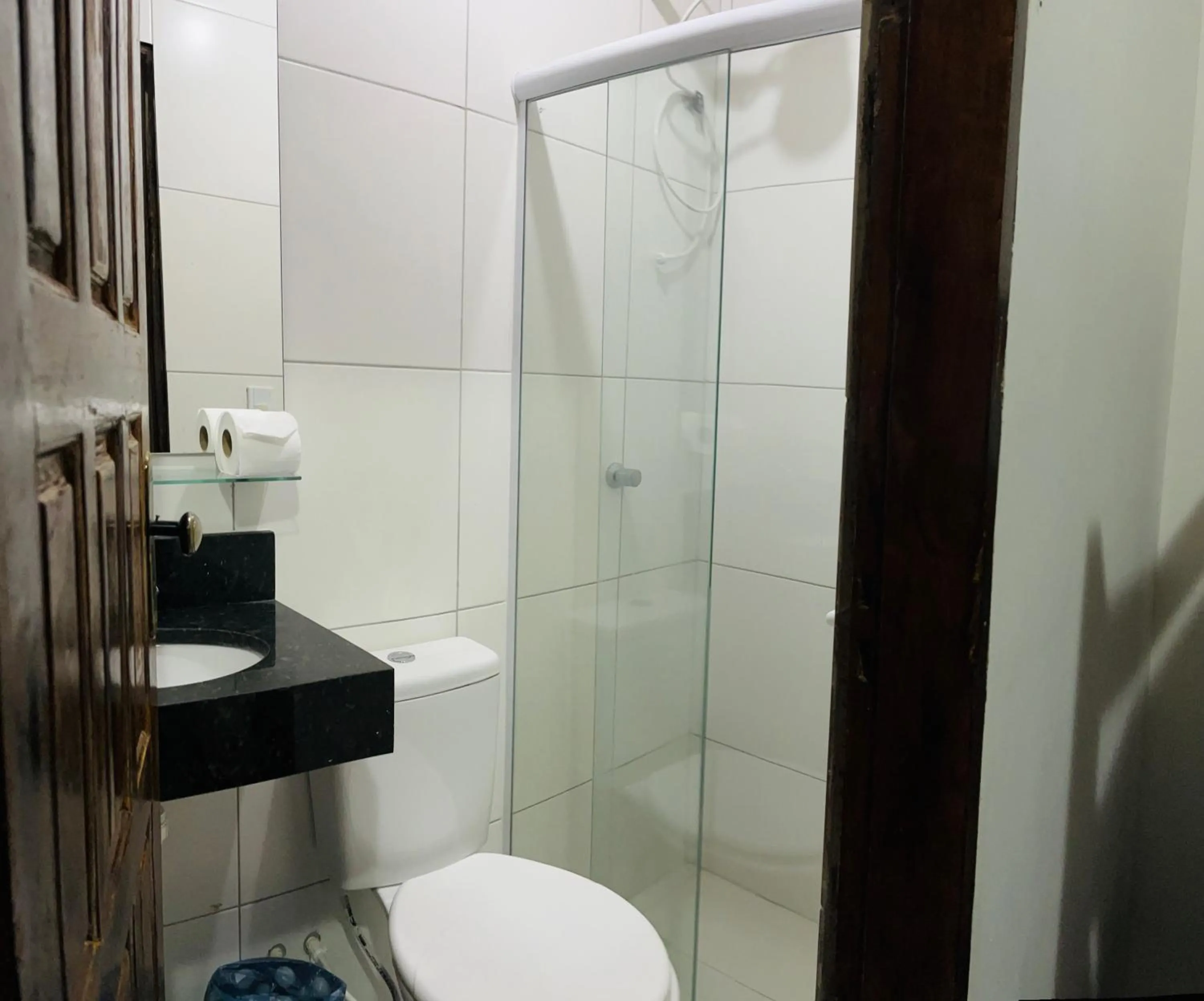 Bathroom in Pousada Timbalada