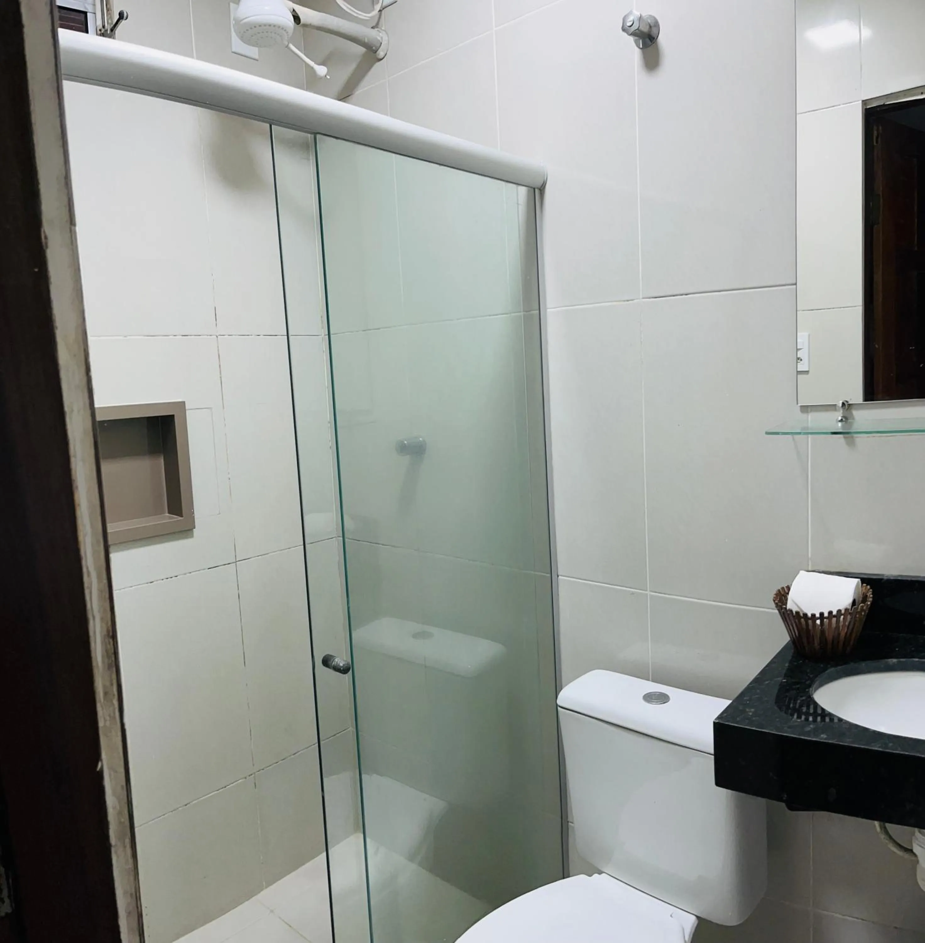 Bathroom in Pousada Timbalada