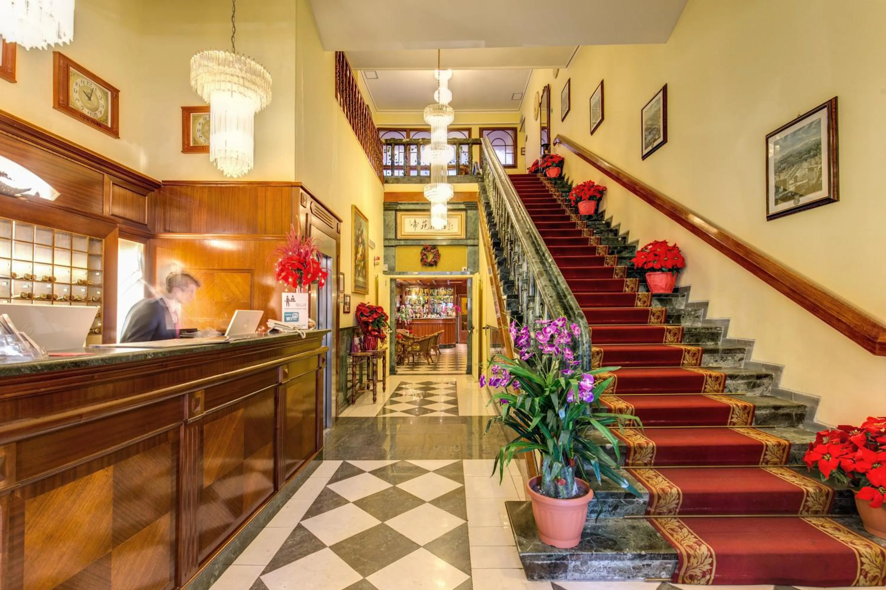 Lobby or reception in Hotel Impero