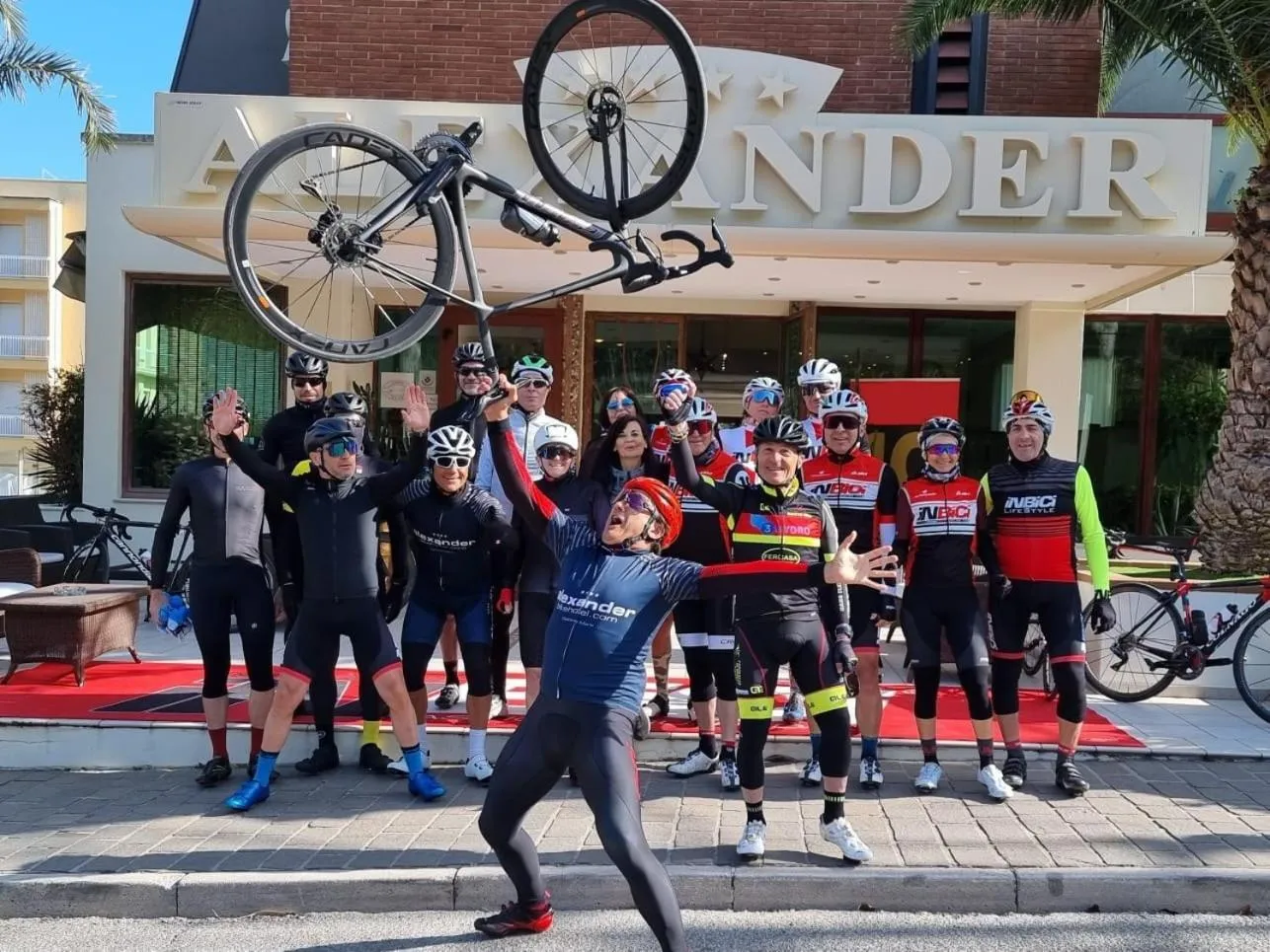 Cycling in Hotel Alexander