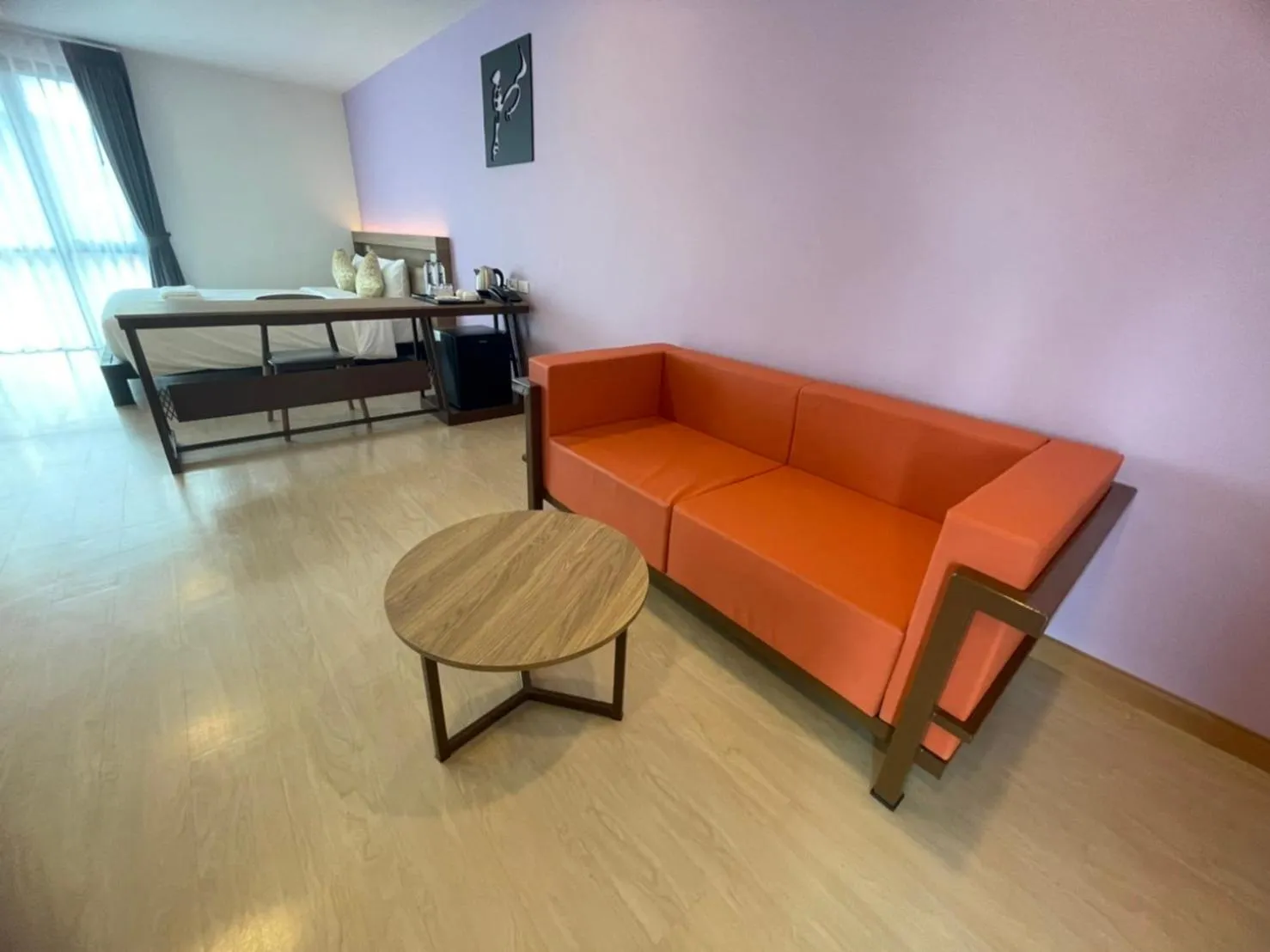 Seating area in The Vita Plus Hotel