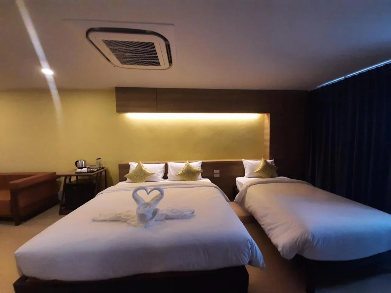 Photo of the whole room, Bed in The Vita Plus Hotel