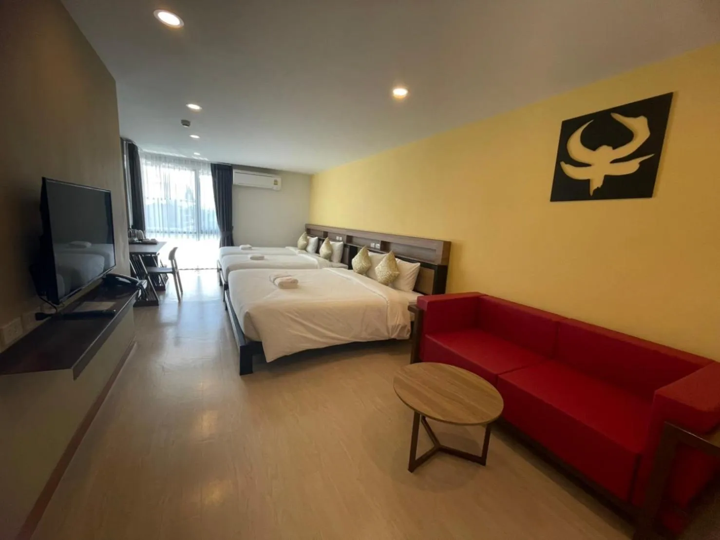 Photo of the whole room, Bed in The Vita Plus Hotel