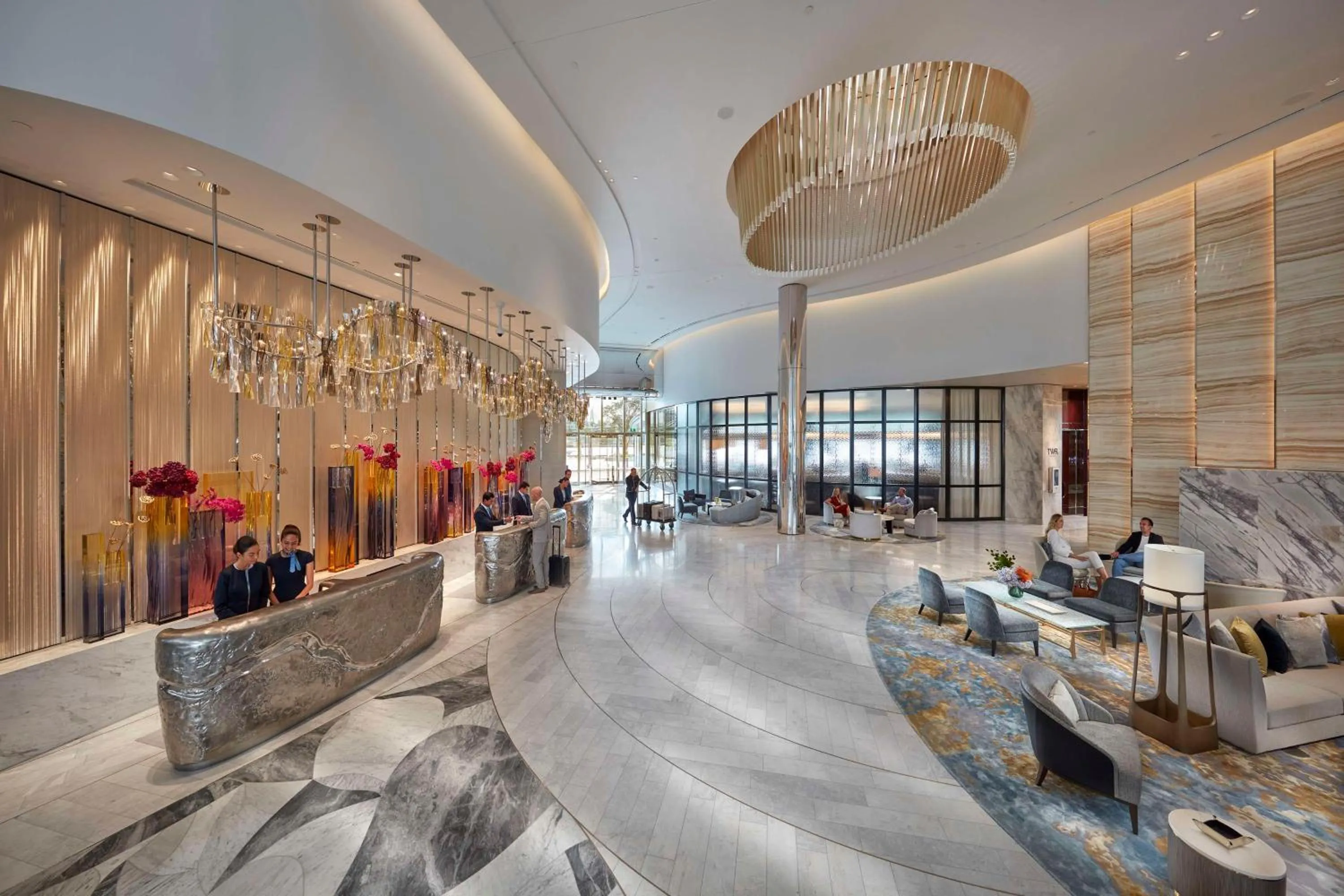 Lobby or reception in Crown Towers Sydney