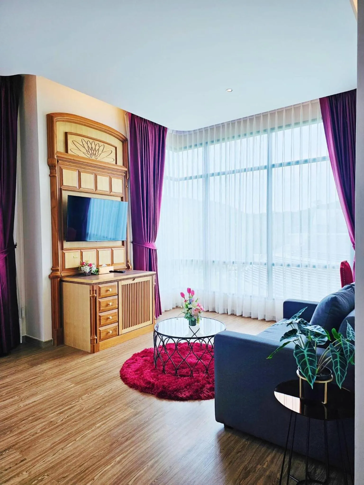 Living room in Grand Lord Hotel & Residence - Pattaya