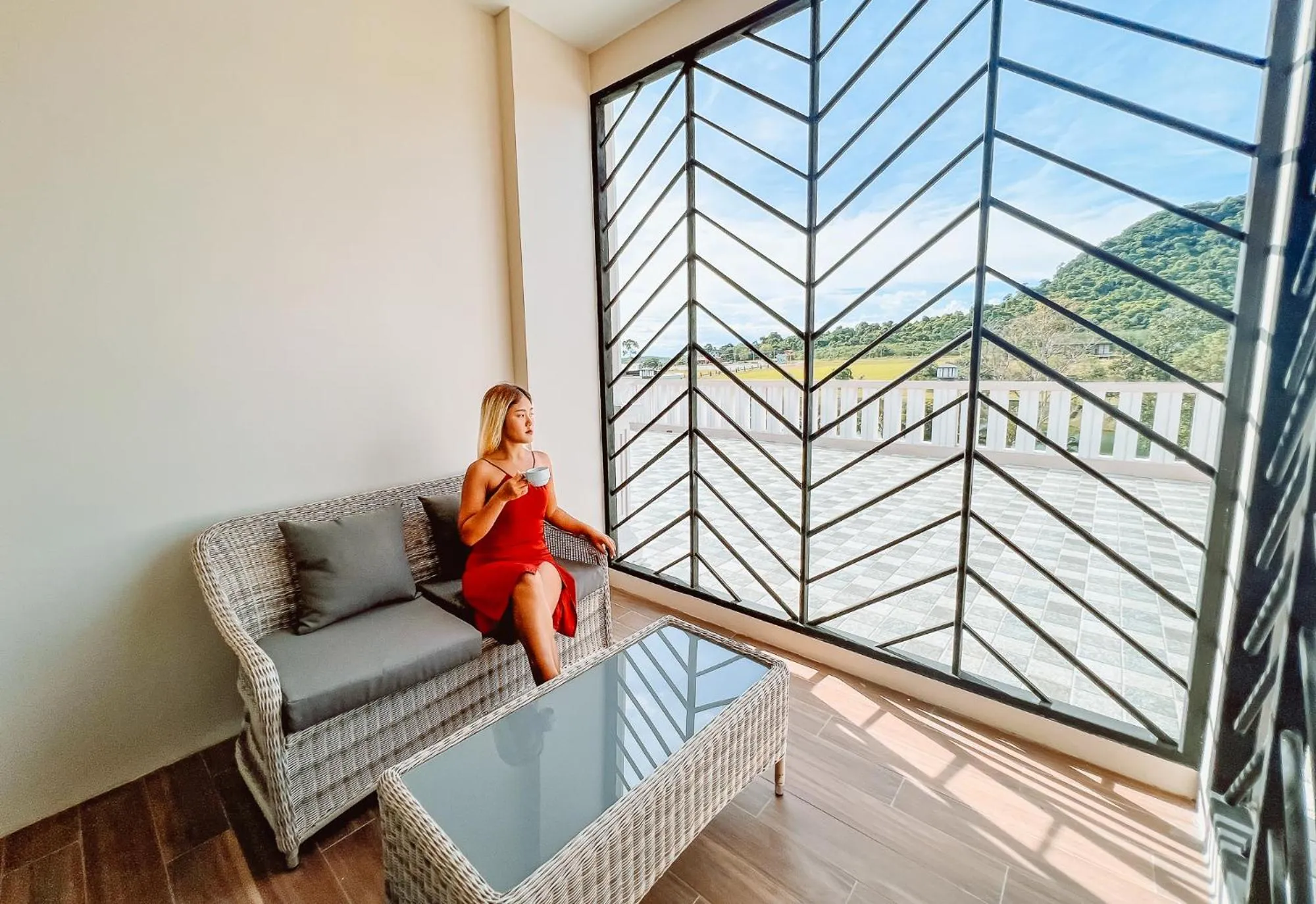 Balcony/Terrace in Grand Lord Hotel & Residence - Pattaya