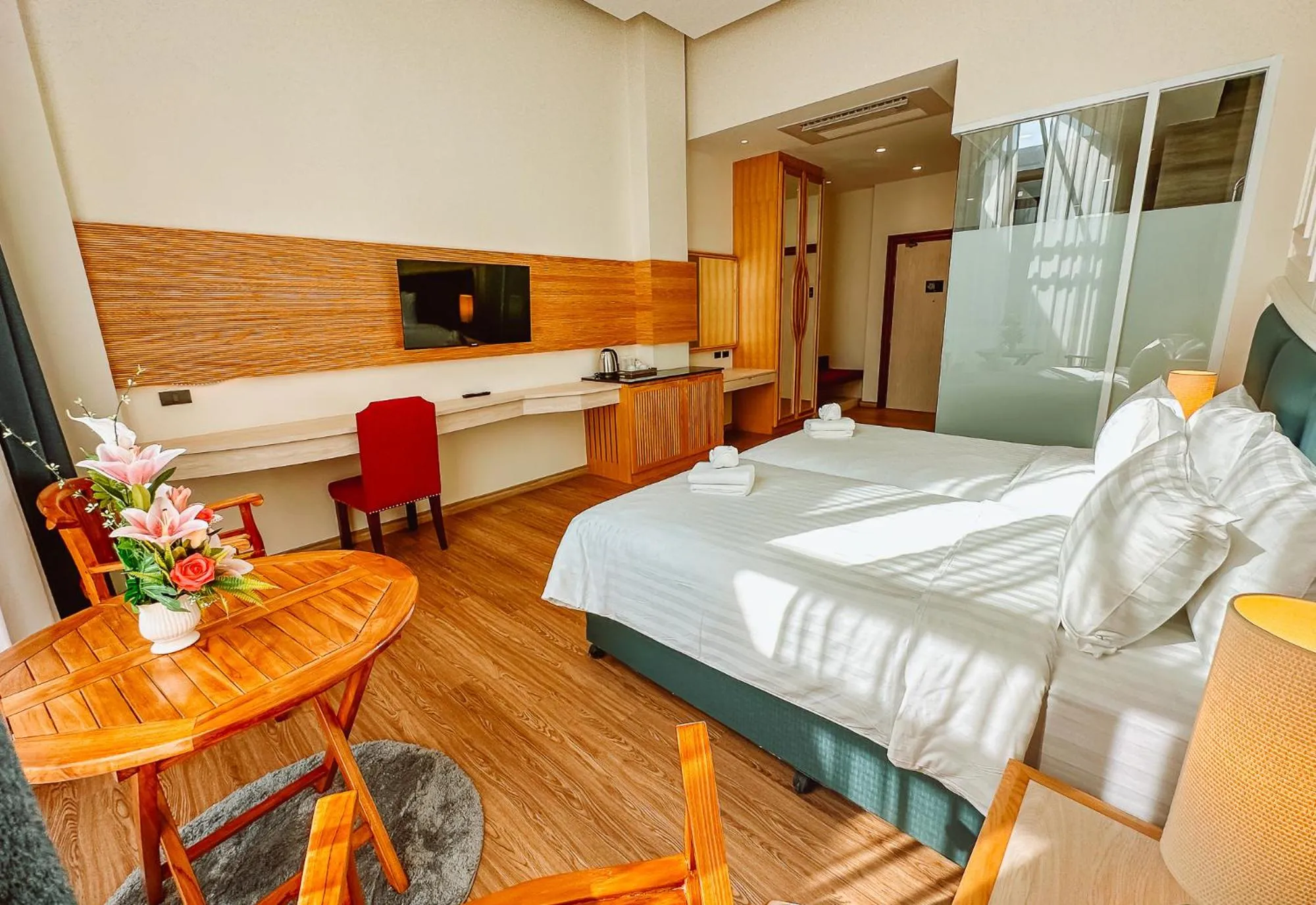 Bed in Grand Lord Hotel & Residence - Pattaya