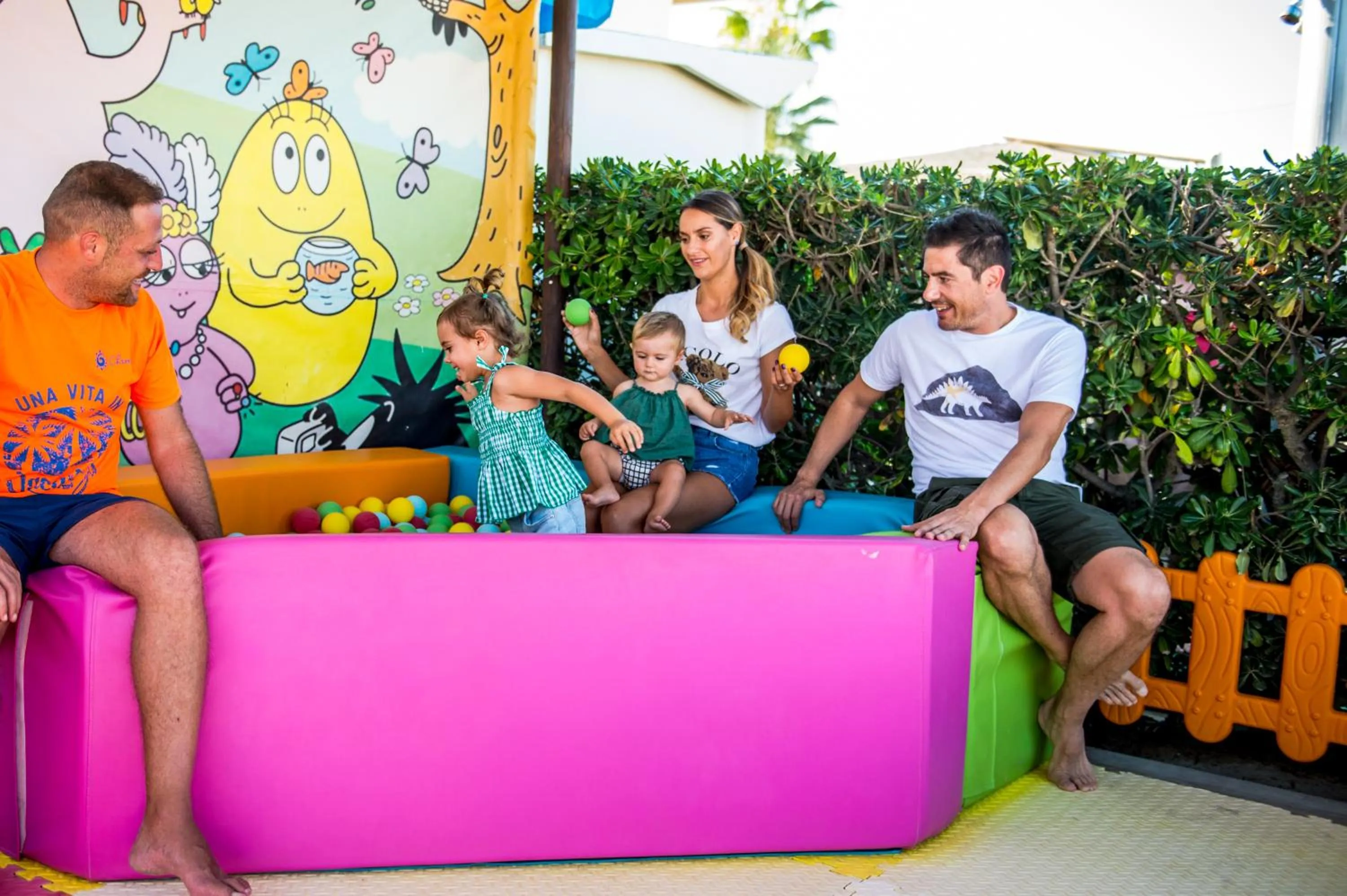 Children play ground in Hotel Europa Beach Village