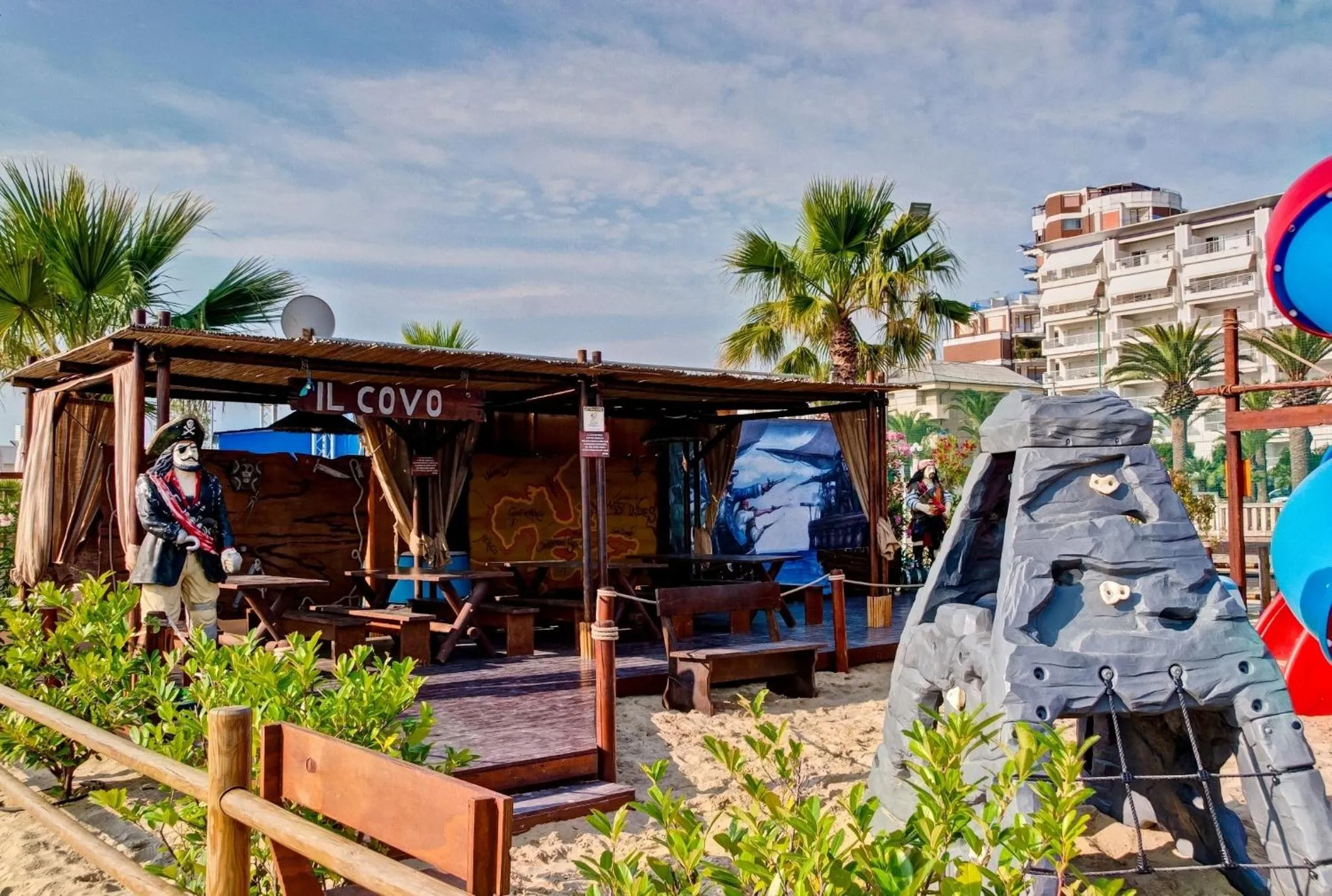 Children play ground in Hotel Europa Beach Village