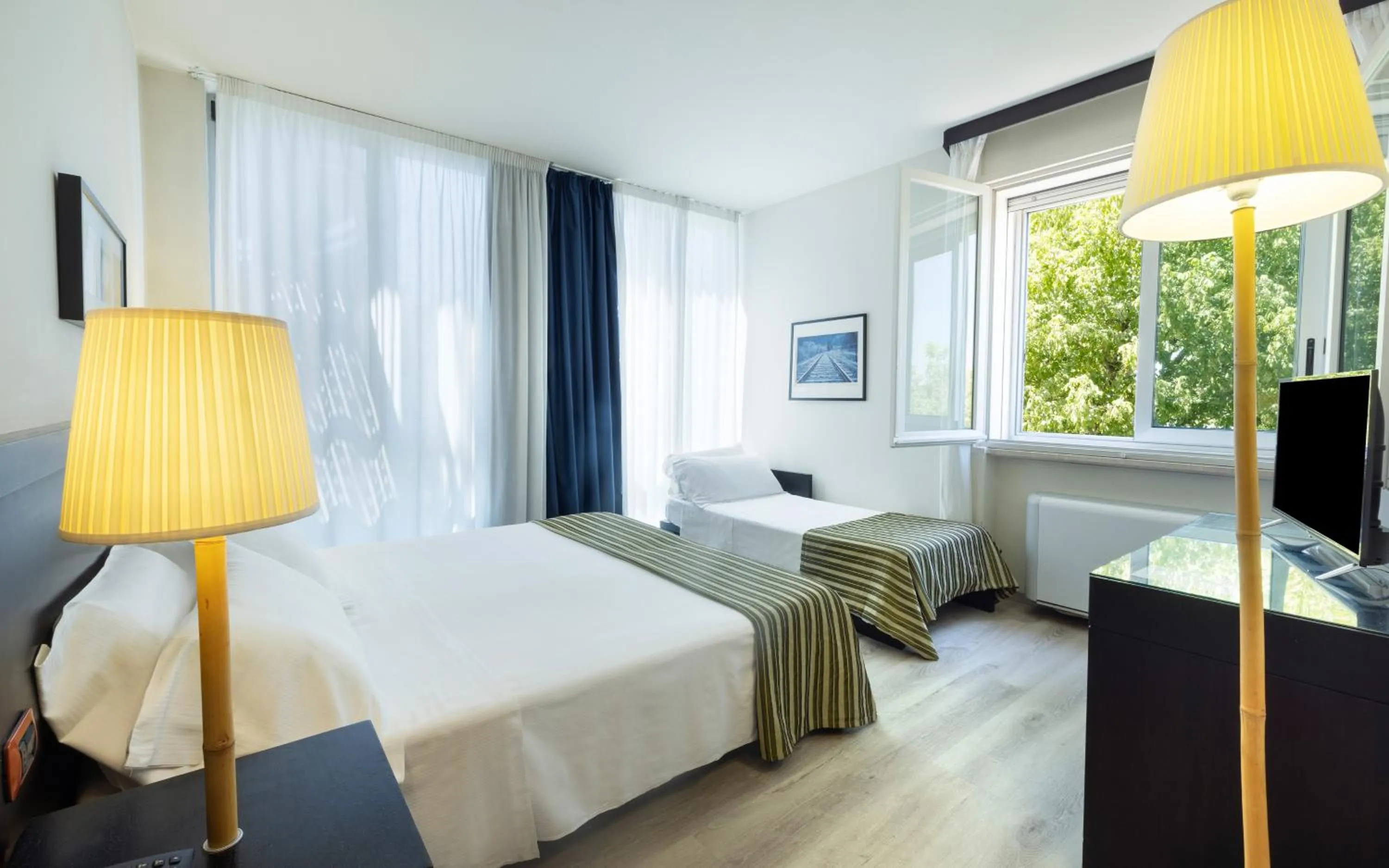 Bed in Hotel Mosaico