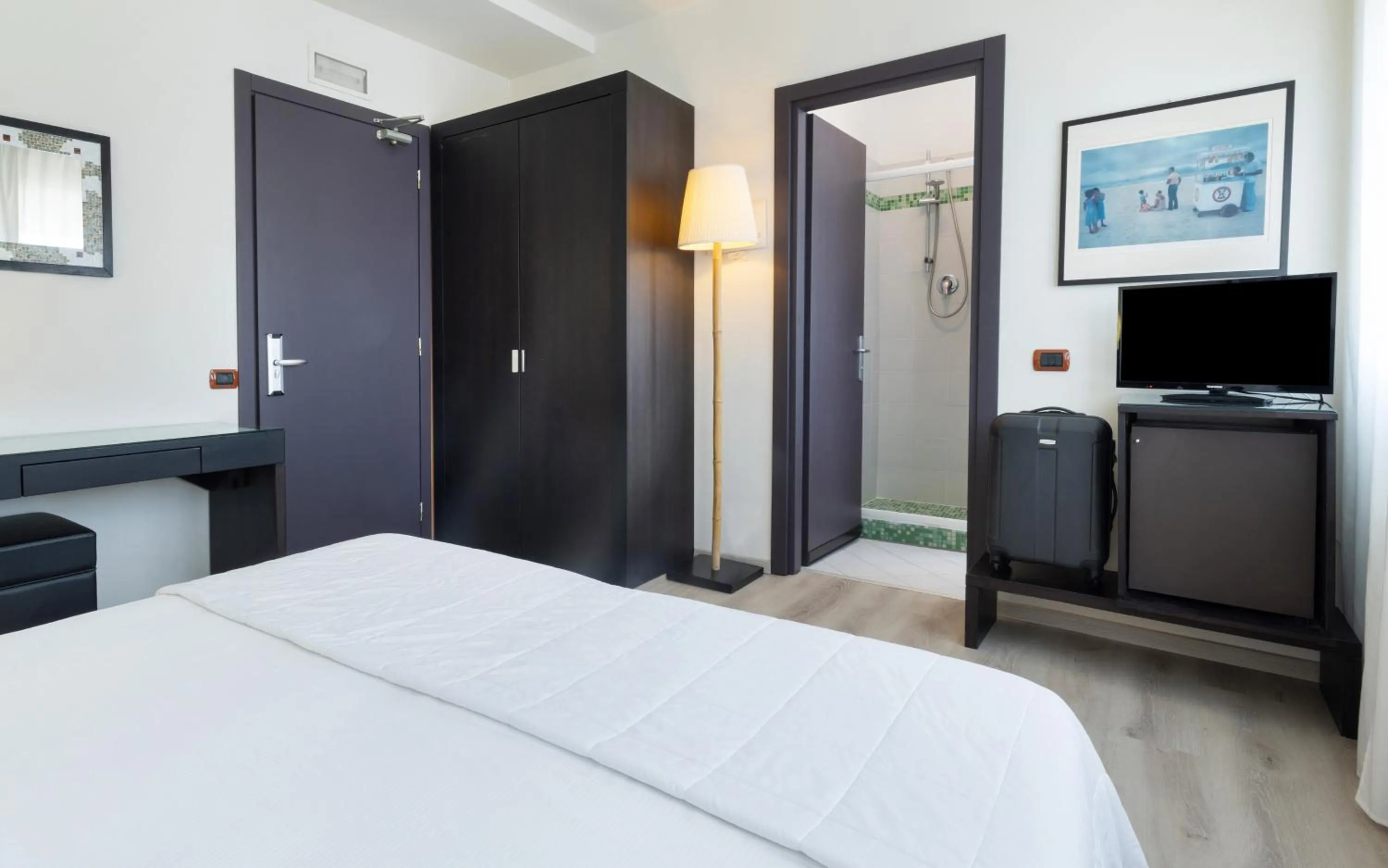 Bed in Hotel Mosaico