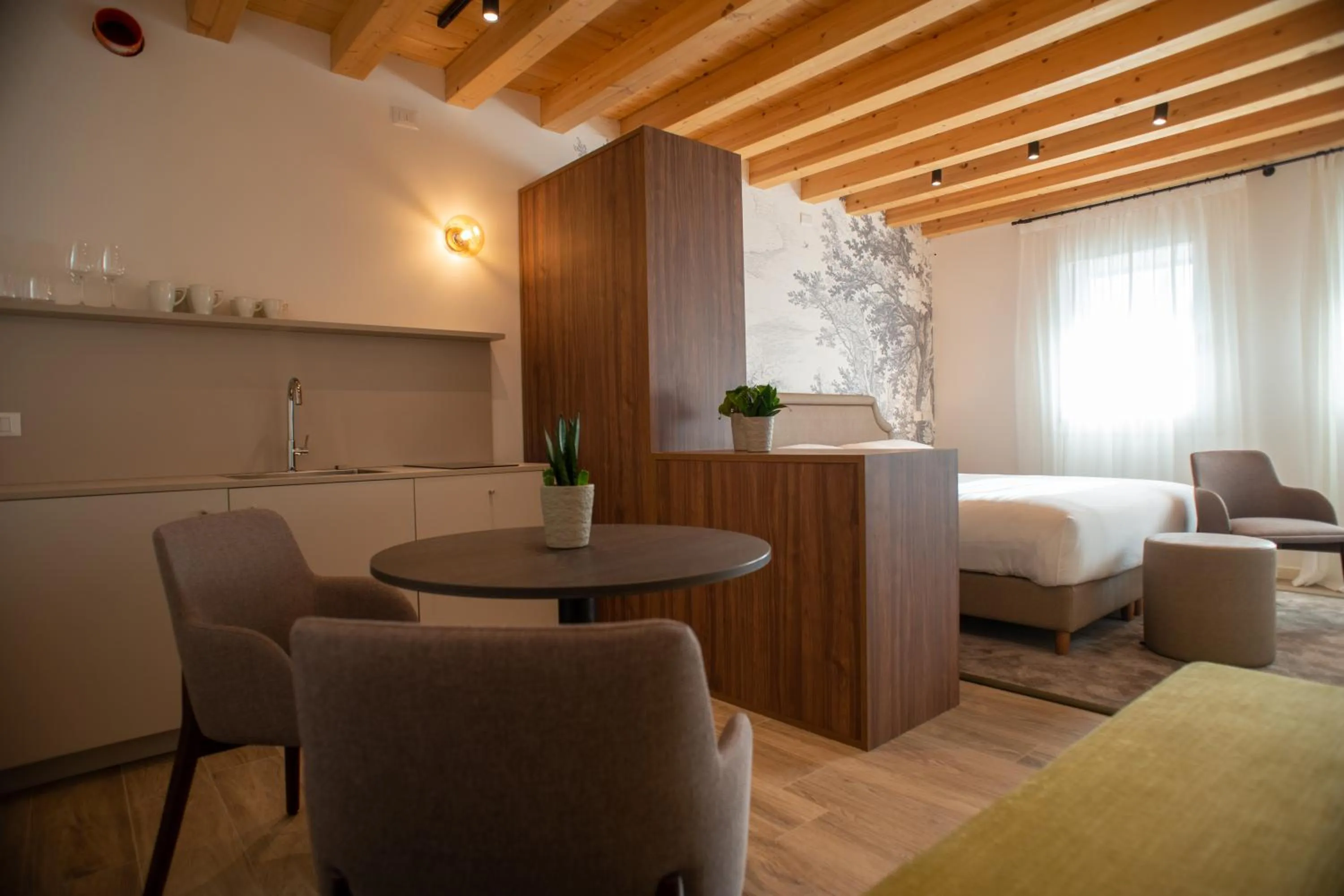 Bed in Relais La Dolce Vite