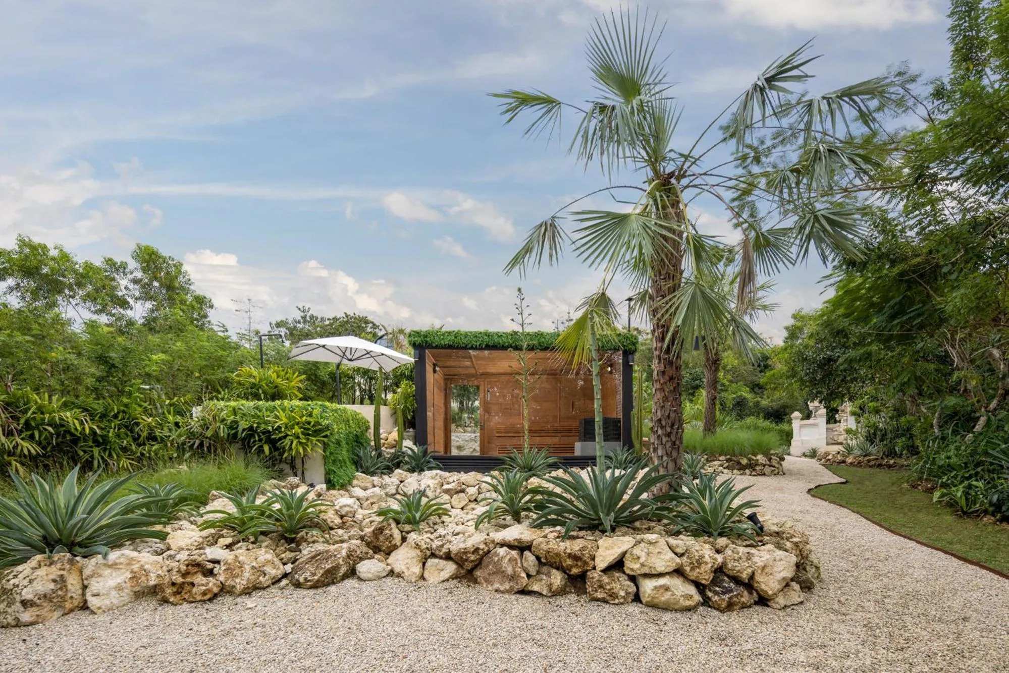 Sauna in Airship Bali by Alex Villas
