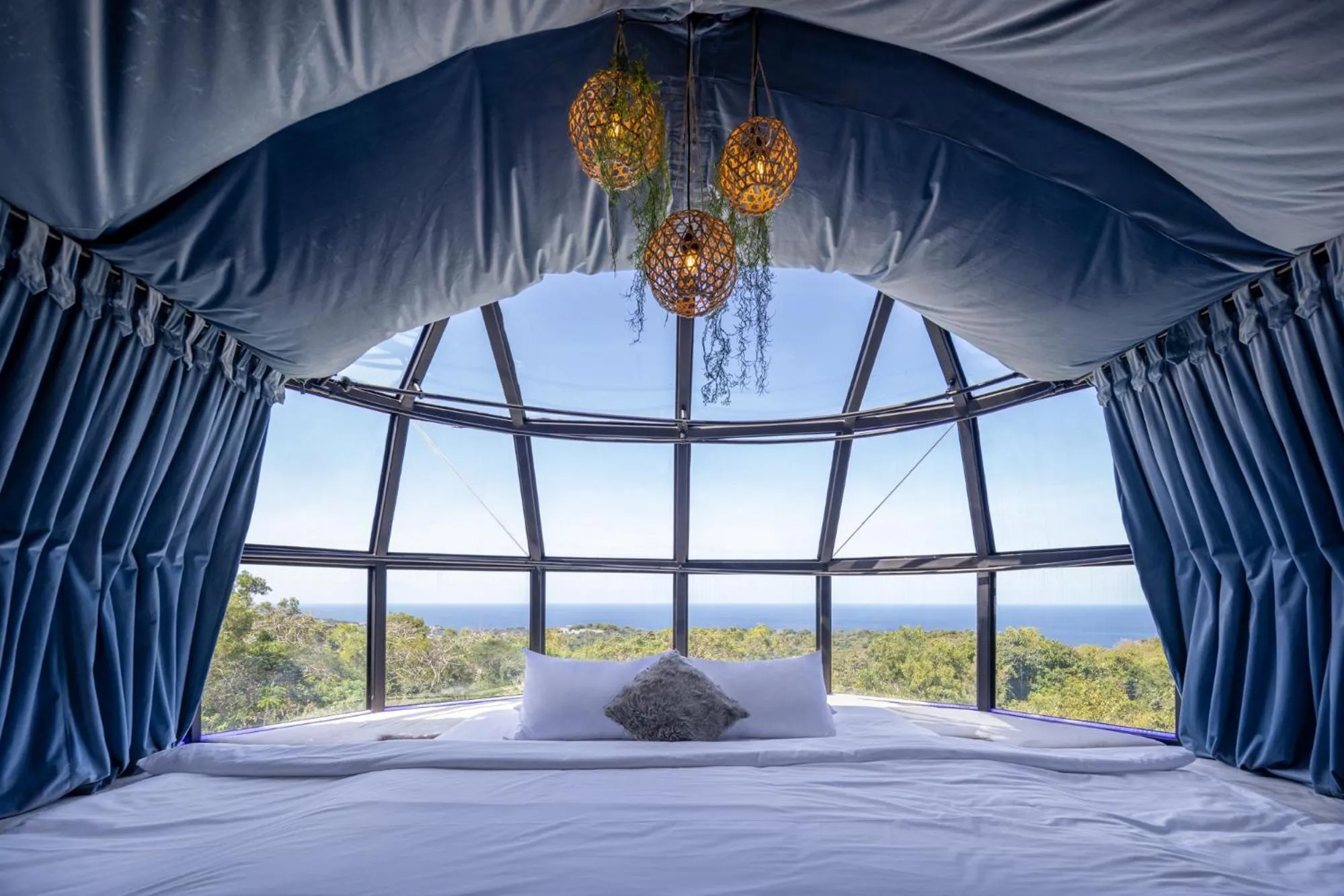 Bedroom, Bed in Airship Bali by Alex Villas