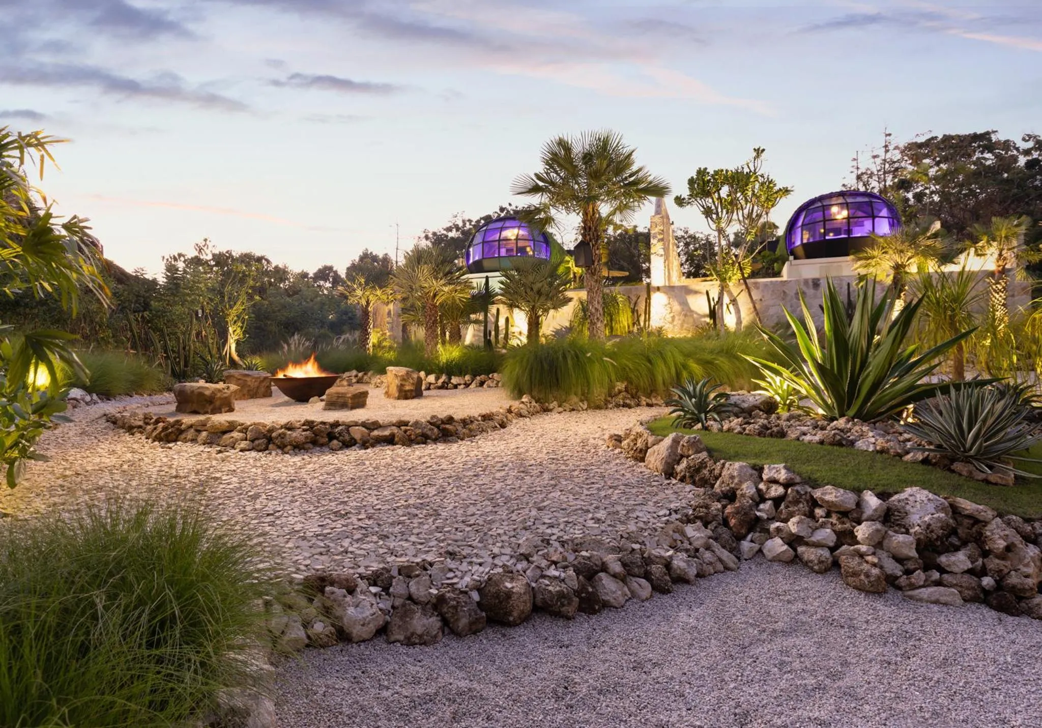 Garden in Airship Bali by Alex Villas