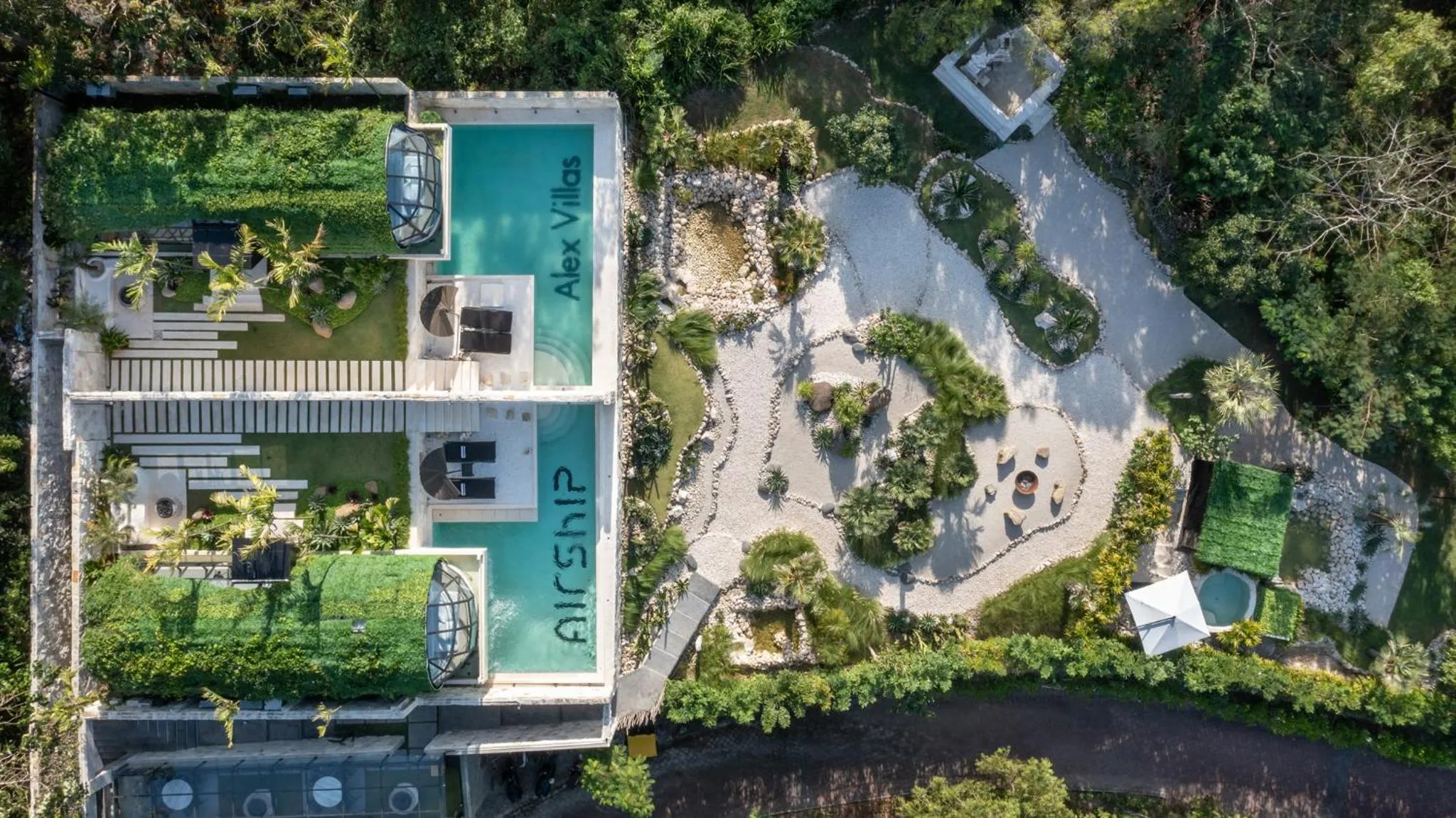 Property building in Airship Bali by Alex Villas