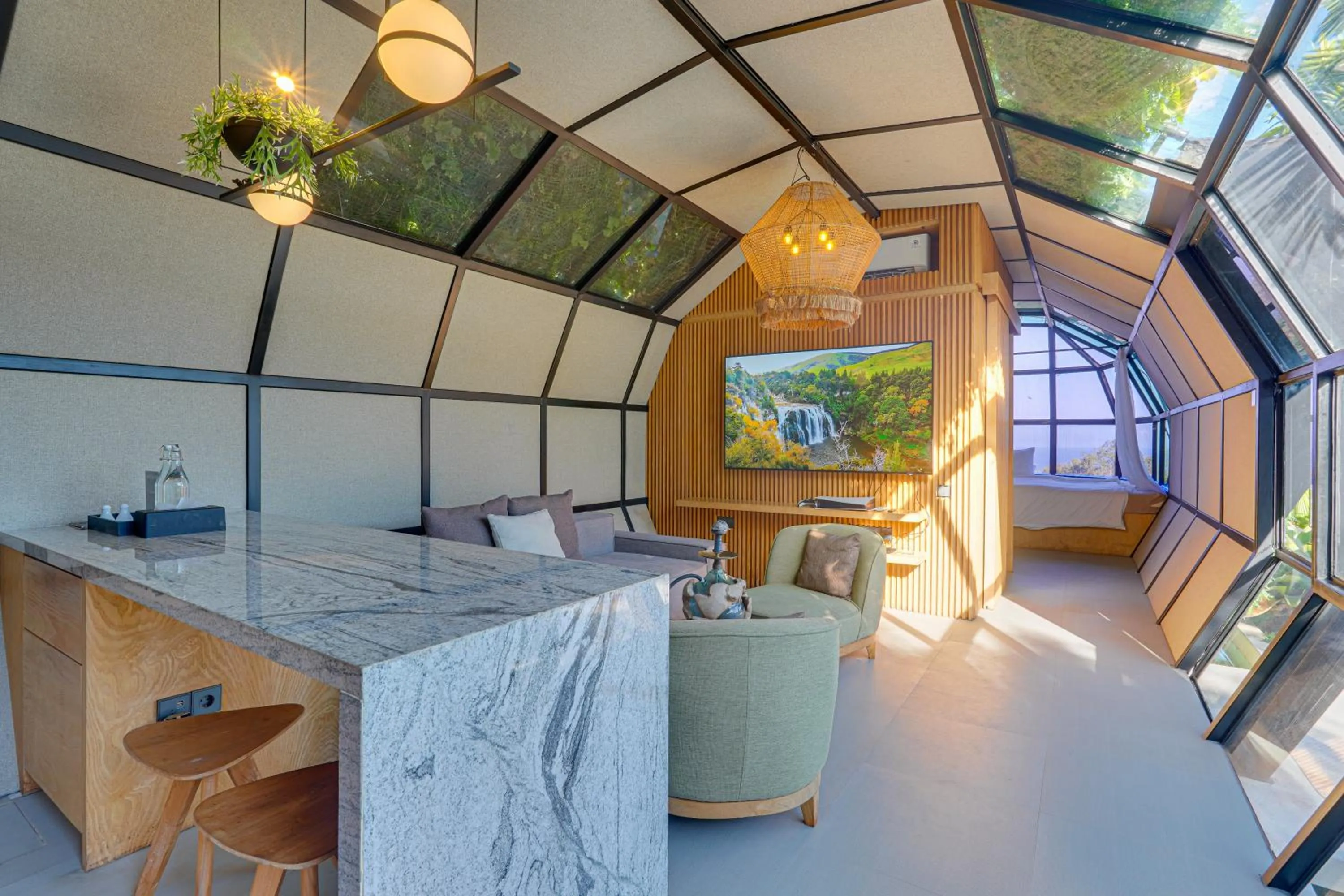 Living room in Airship Bali by Alex Villas