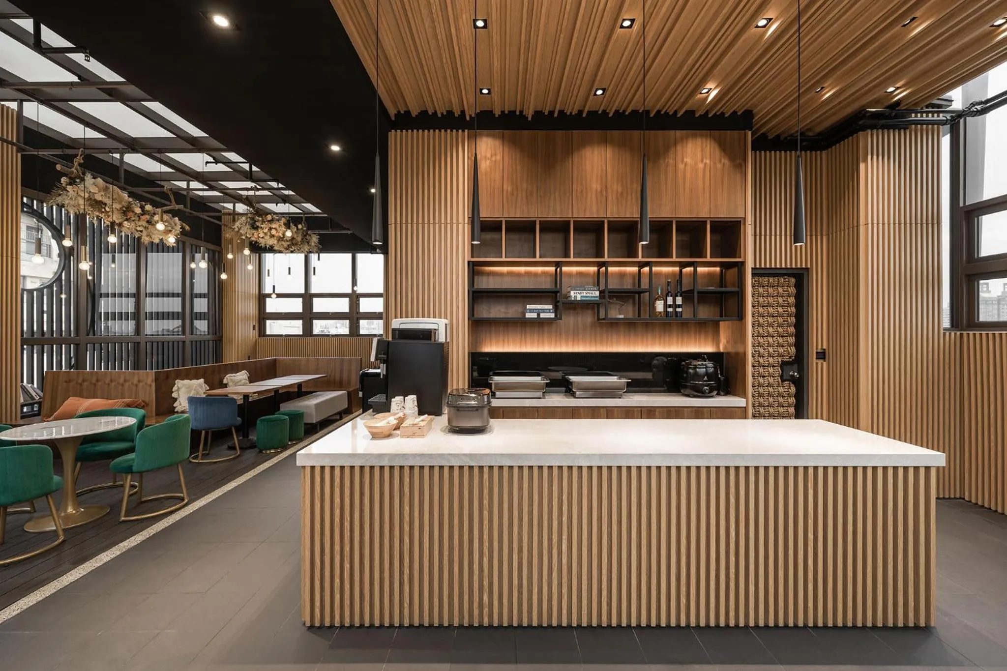 Kitchen or kitchenette in HOTEL LEISURE Kaohsiung