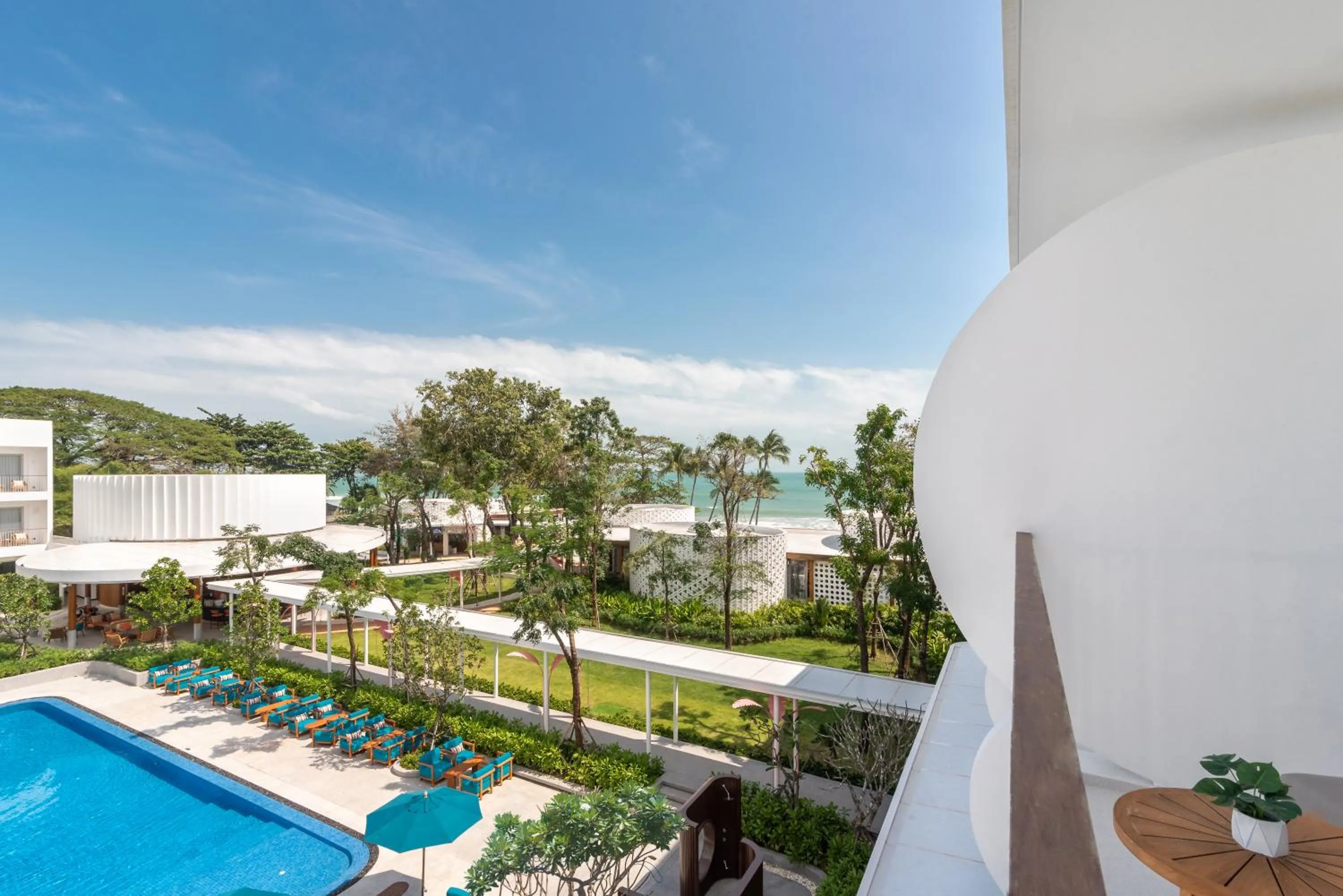 Balcony/Terrace in Avani Chaweng Samui Hotel & Beach Club - Adults Only